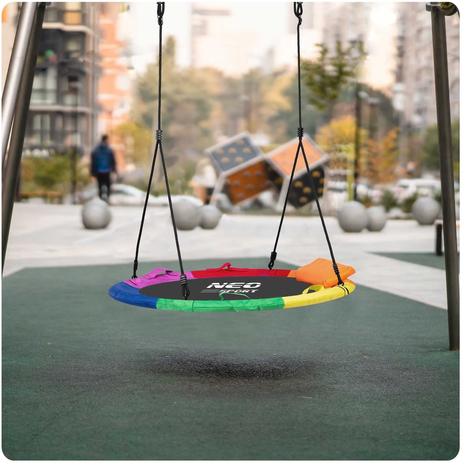 Swingo XXL daugiabrangiai 110 cm stambūs varliukai