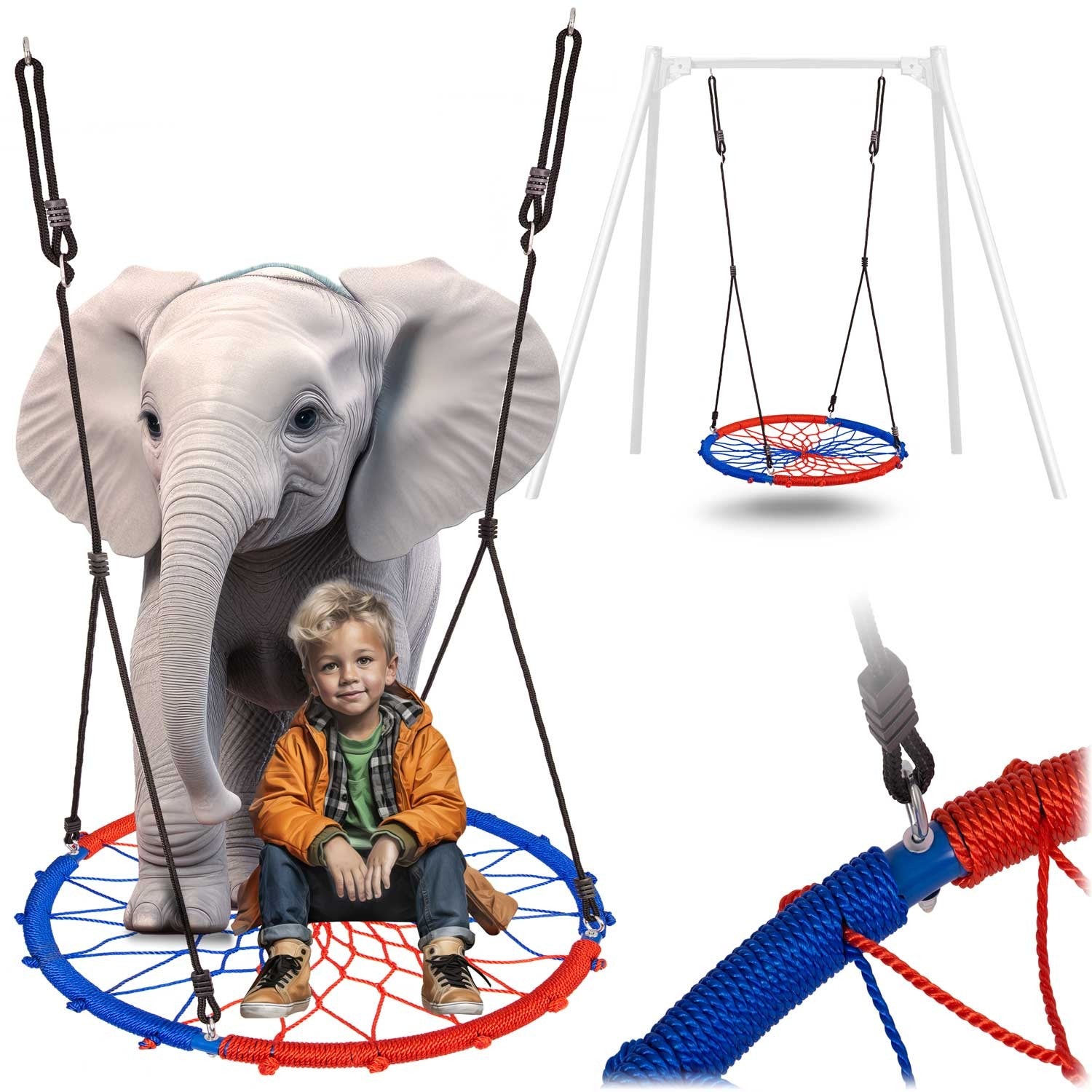 95 cm mėlynas raudonas