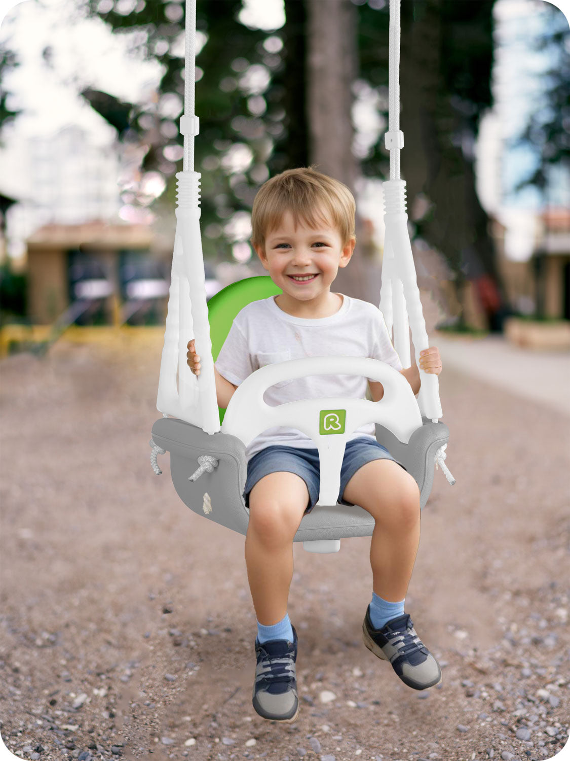 Slonikas 3v1 Ricokids žalia spalva