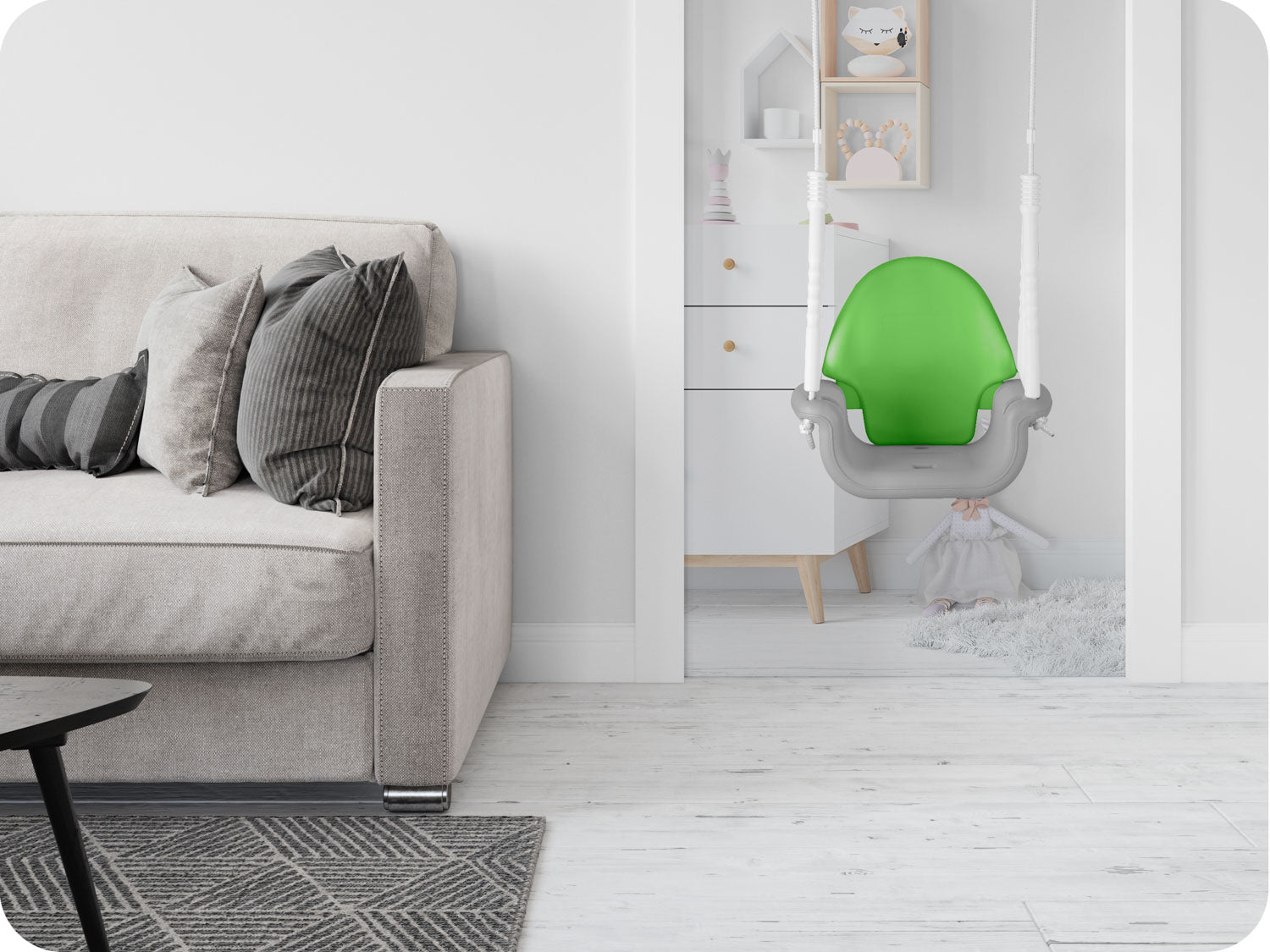 Slonikas 3v1 Ricokids žalia spalva