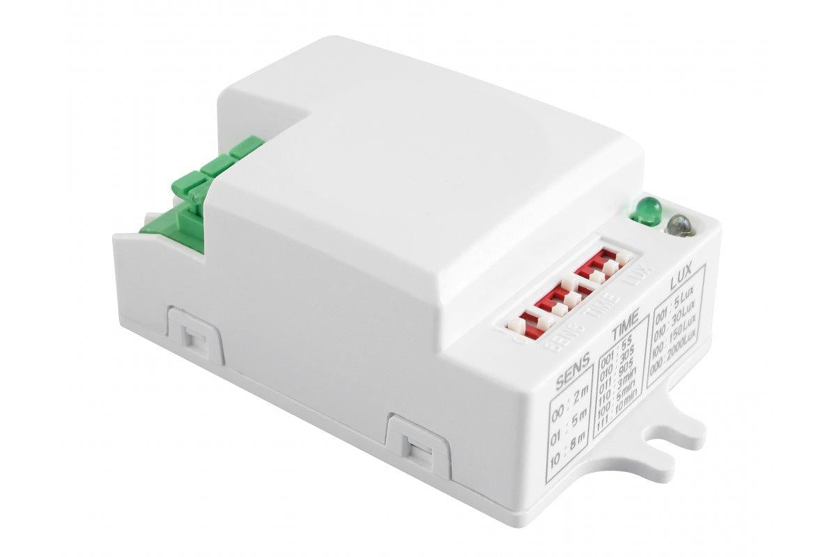 Mikrobanginis judesio jutiklis GTV AE-SRC812-MIN (500W, 360°, baltas, IP20)