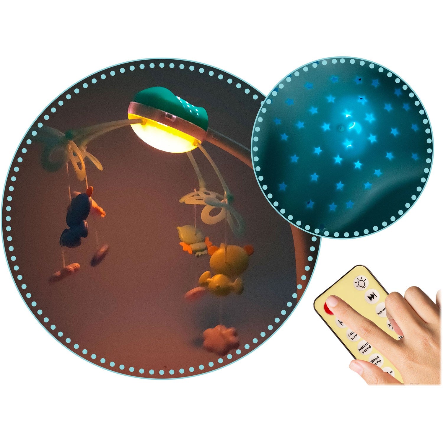 RK-813 projektoriaus vaivorykštė, mėlyna