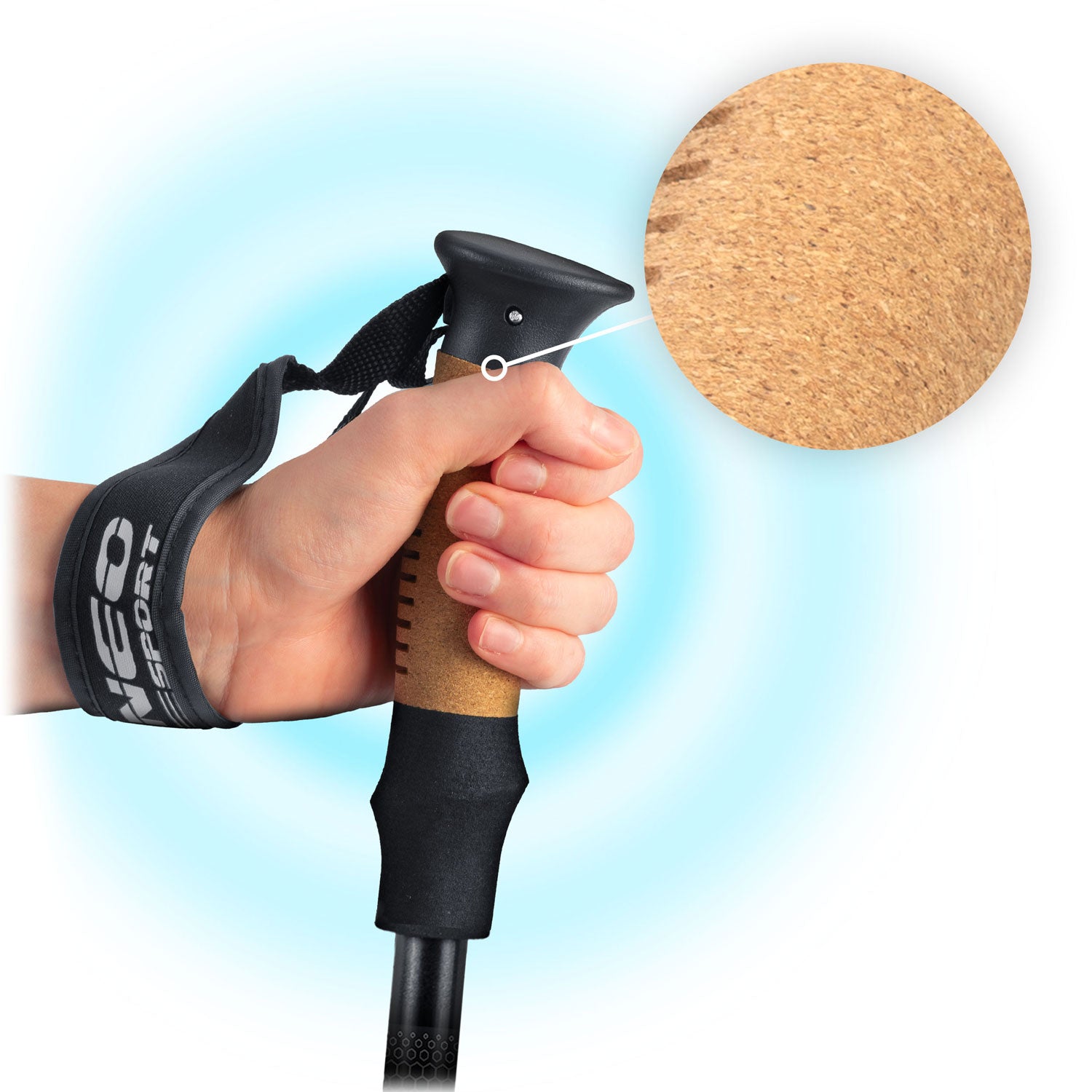 NS-380 Neo-Sport trekinės lazdelės