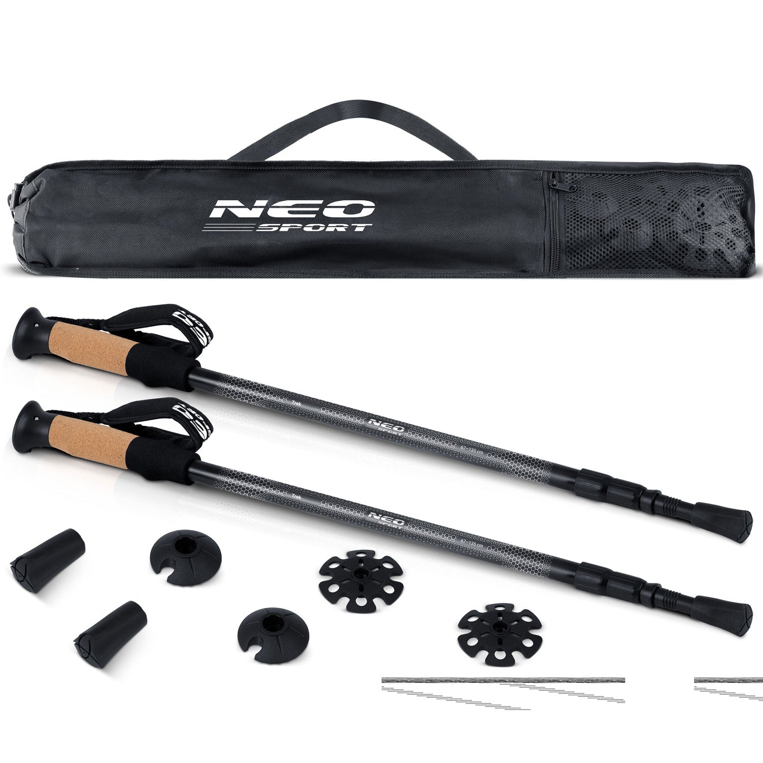 NS-380 Neo-Sport trekinės lazdelės