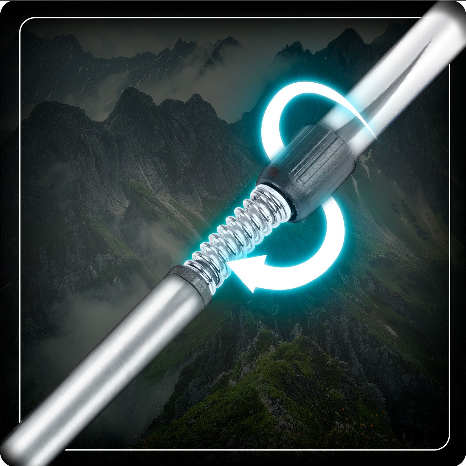 NS-380 Neo-Sport trekinės lazdelės