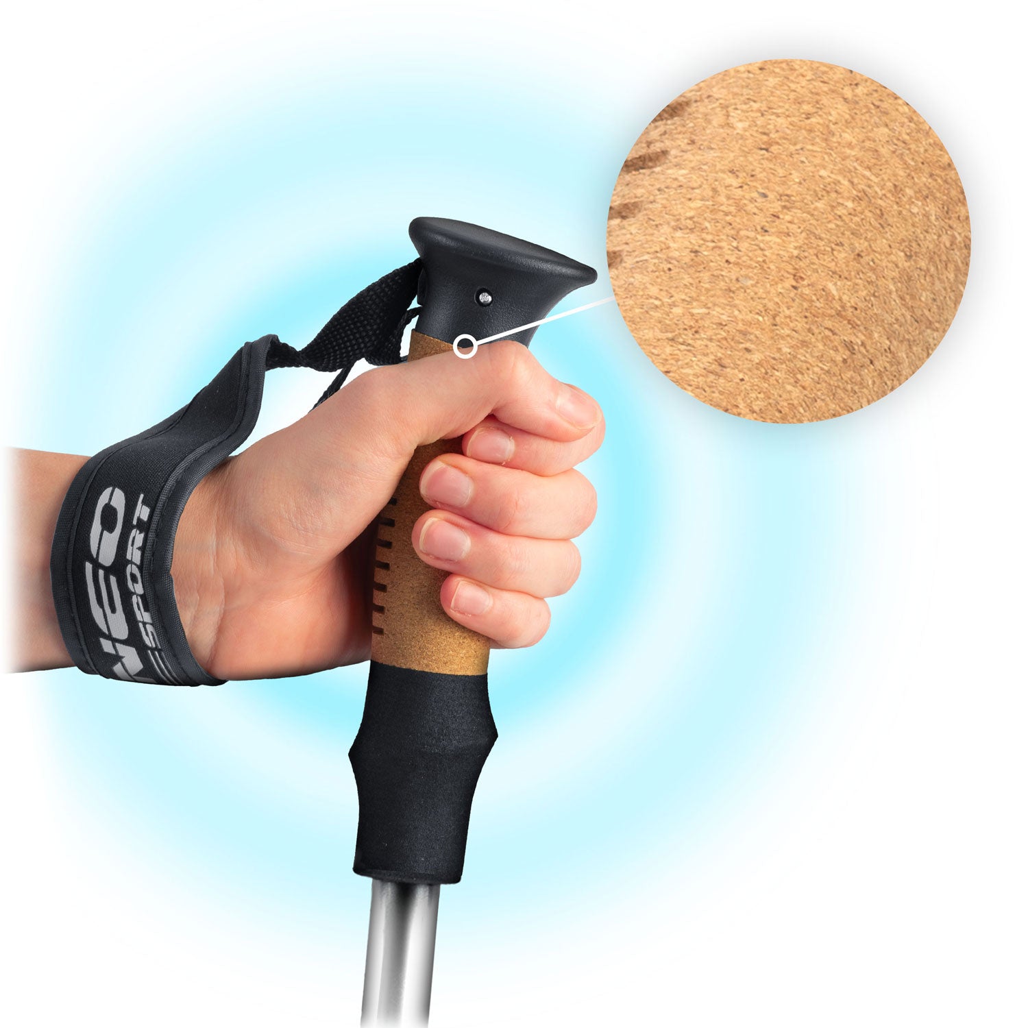 NS-380 Neo-Sport trekinės lazdelės