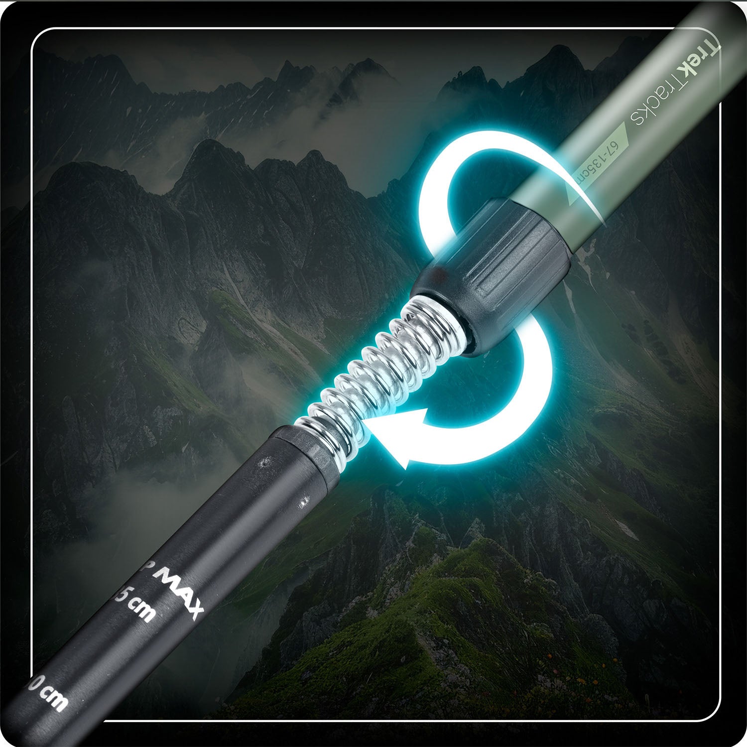 NS-381 Neo-Sport trekinės lazdelės