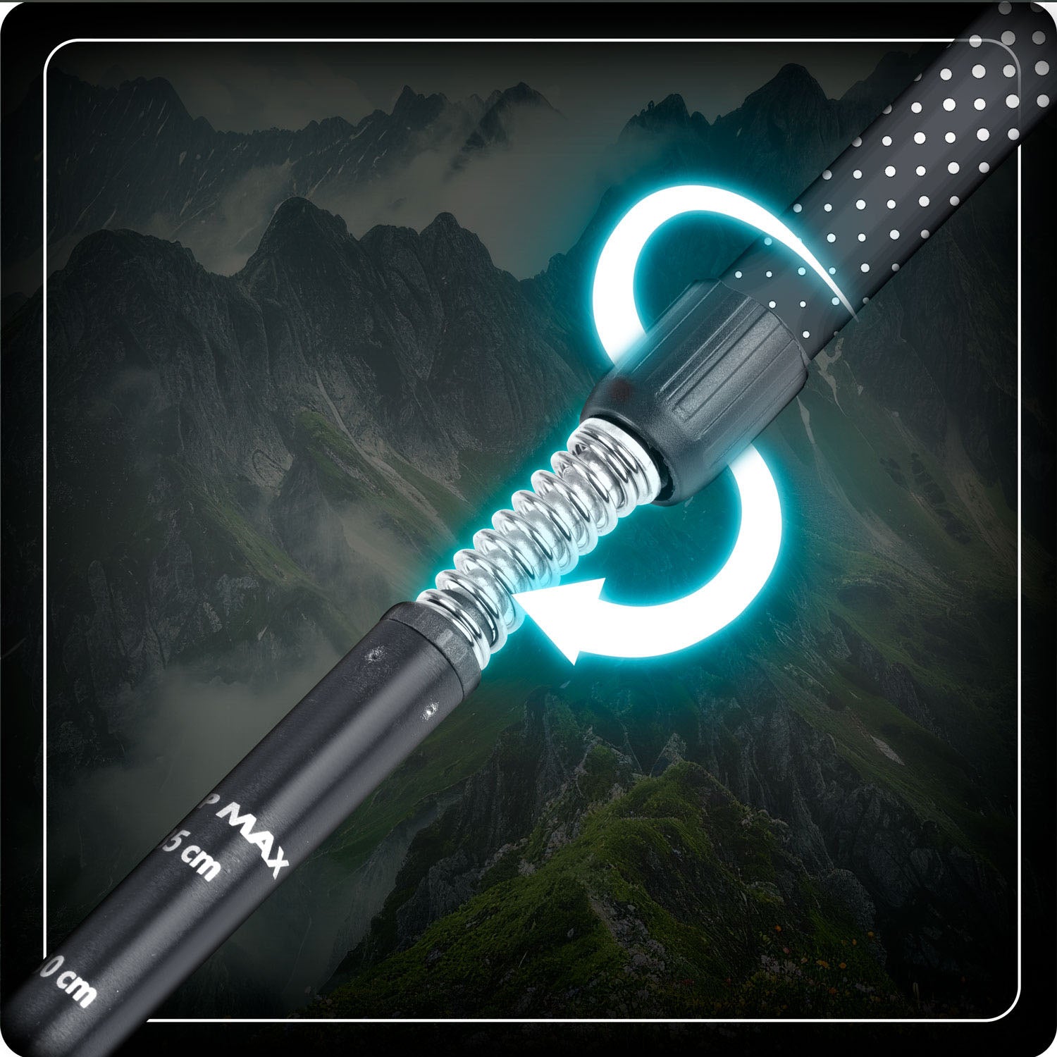 NS-381 Neo-Sport trekinės lazdelės