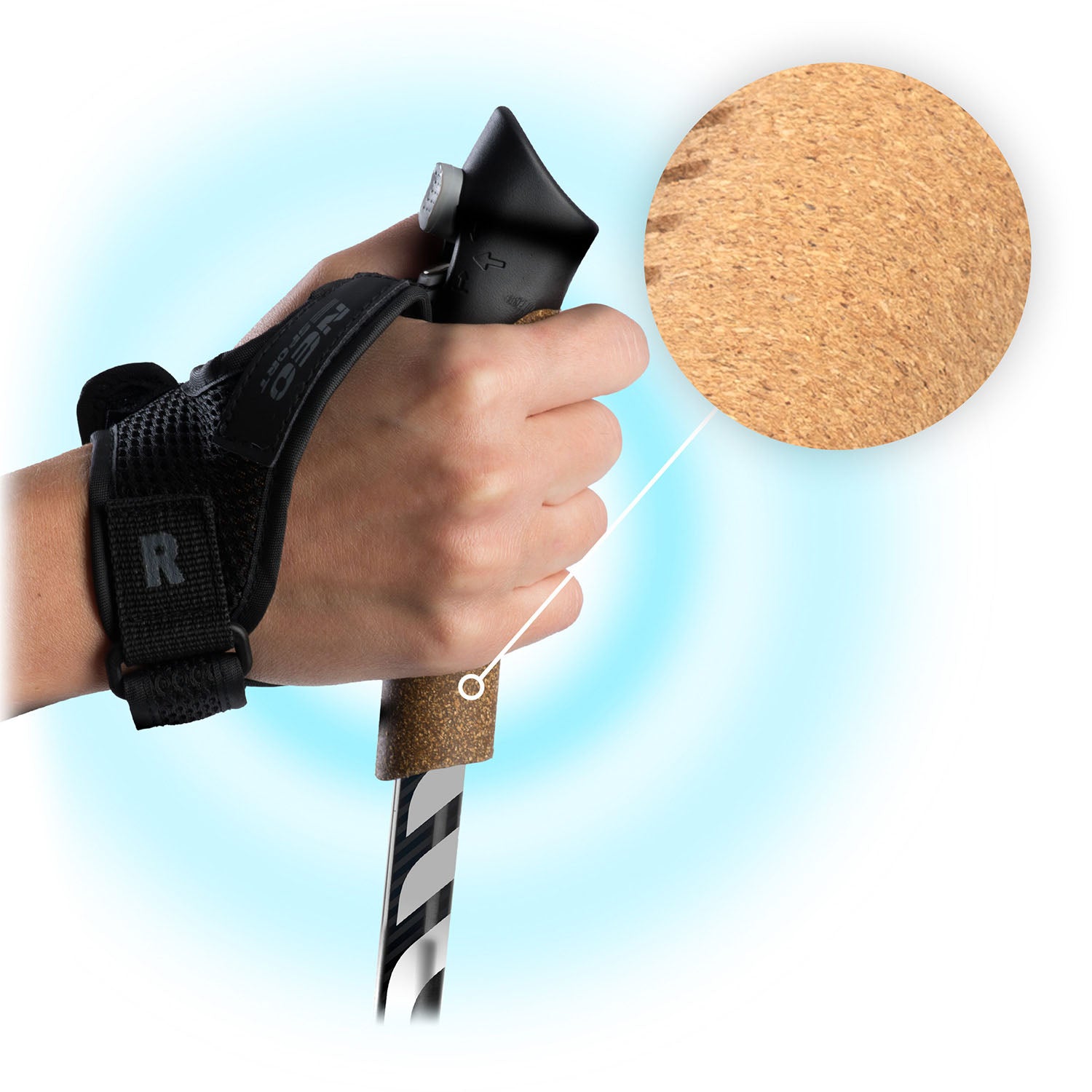 NS-383 Neo-Sport trekinės lazdelės