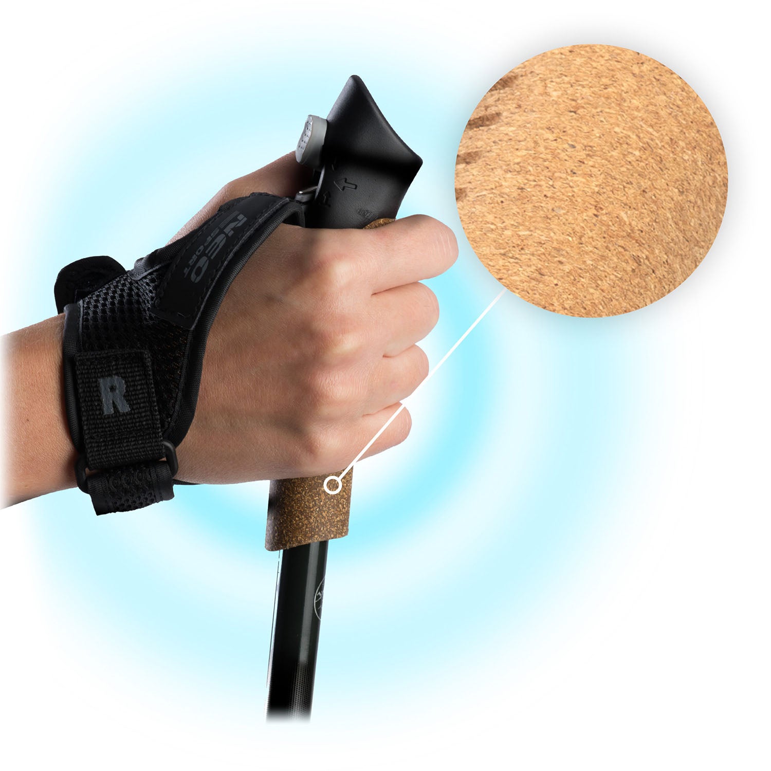 NS-383 Neo-Sport trekinės lazdelės