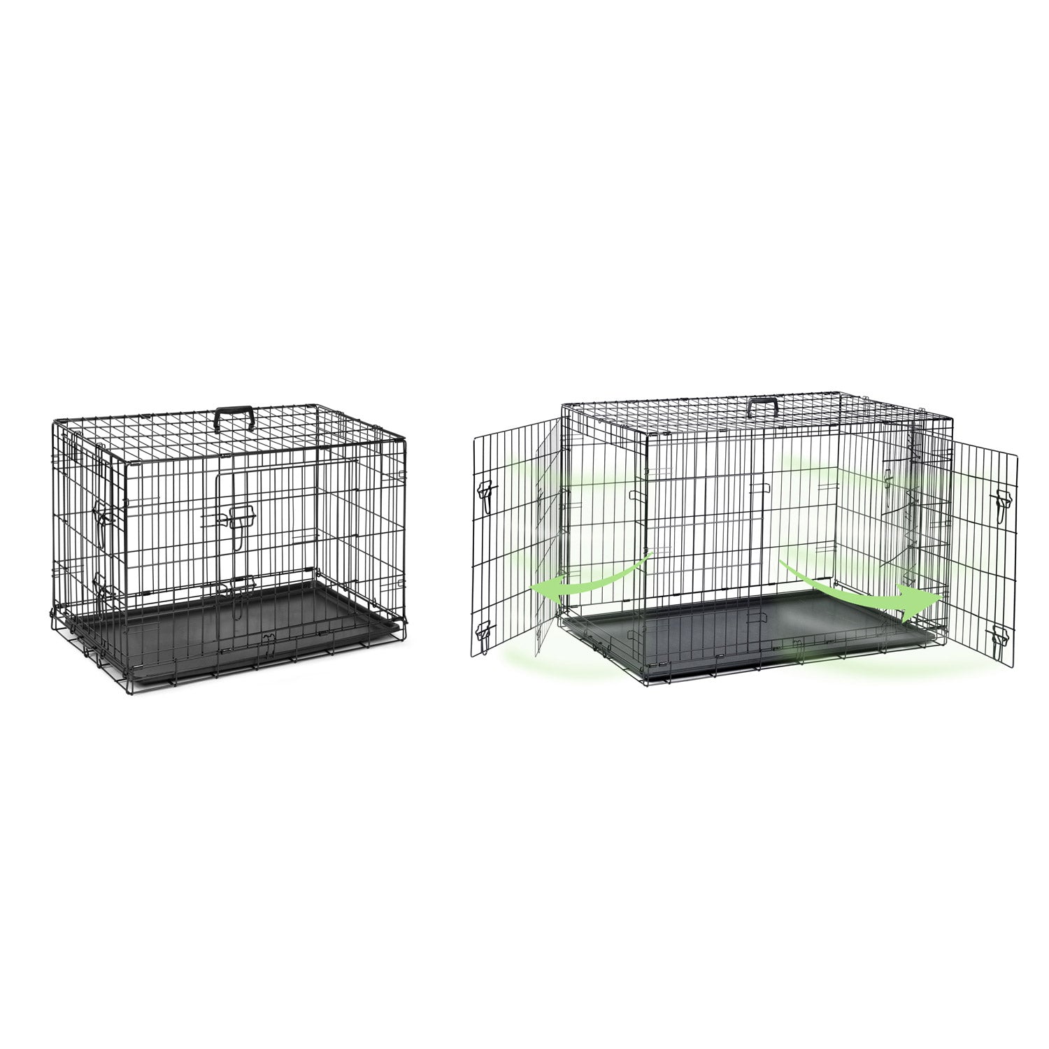 Gyvūnų narvas 75,5 x 47,5 x 54 cm PH-200