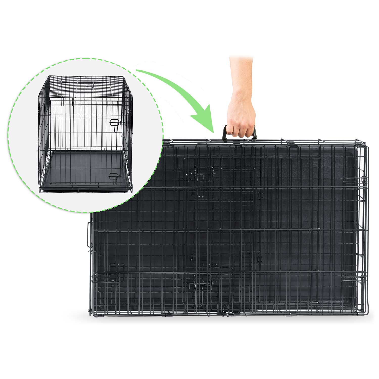 91 x 57 x 62 cm PH-201 gyvūnų narve