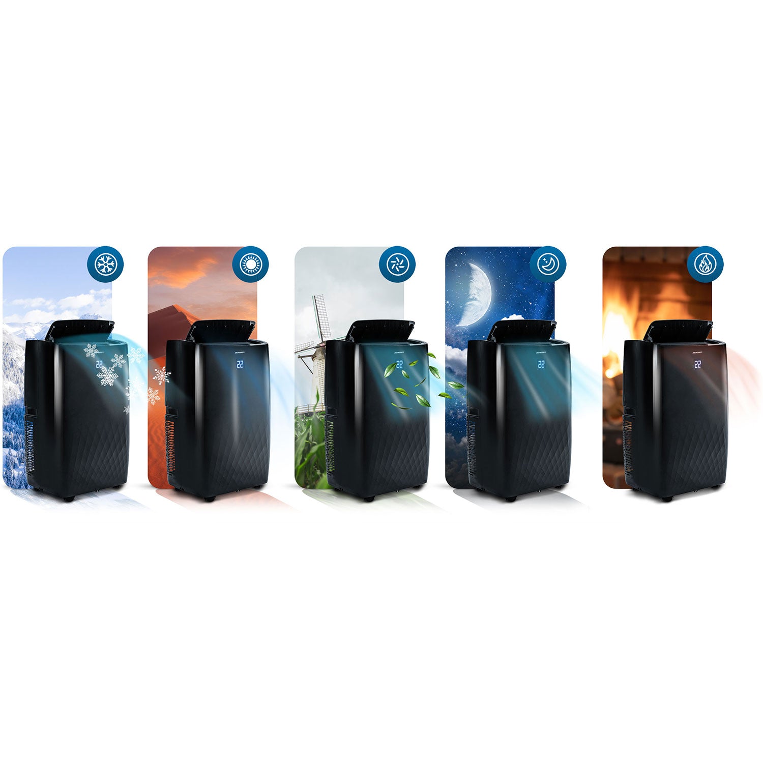 Transporto oro kondicionierius 14000 BTU Berdsen BD-581