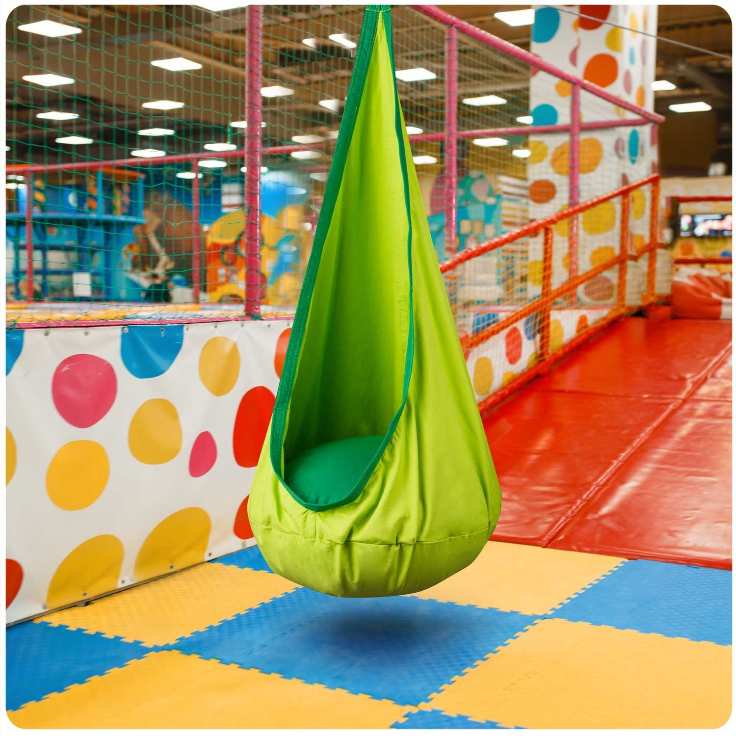 Neo-Sport žalios spalvos pakabinimo kėdutė