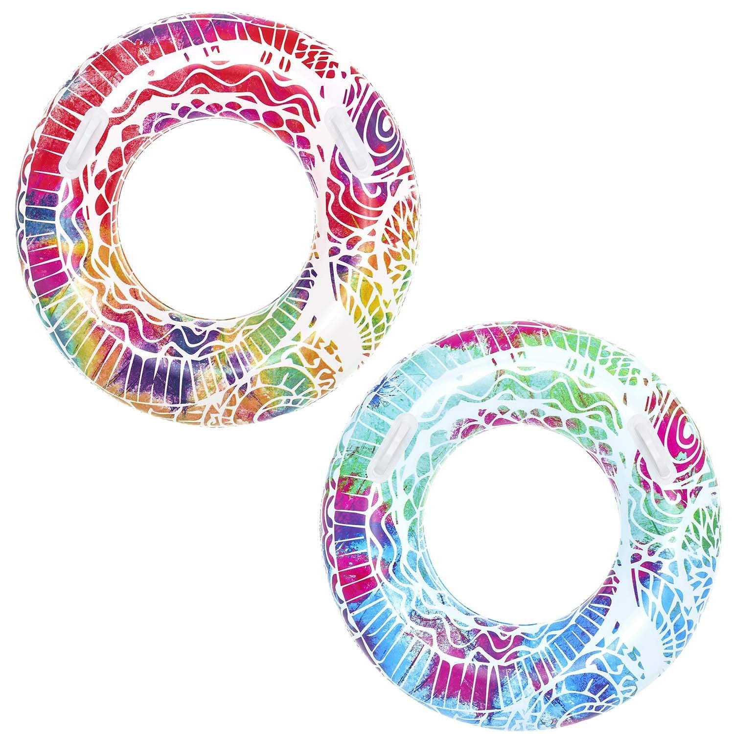 Vaikų ratas, 91 cm 3 spalvos, Bestway 36084 mėlynas