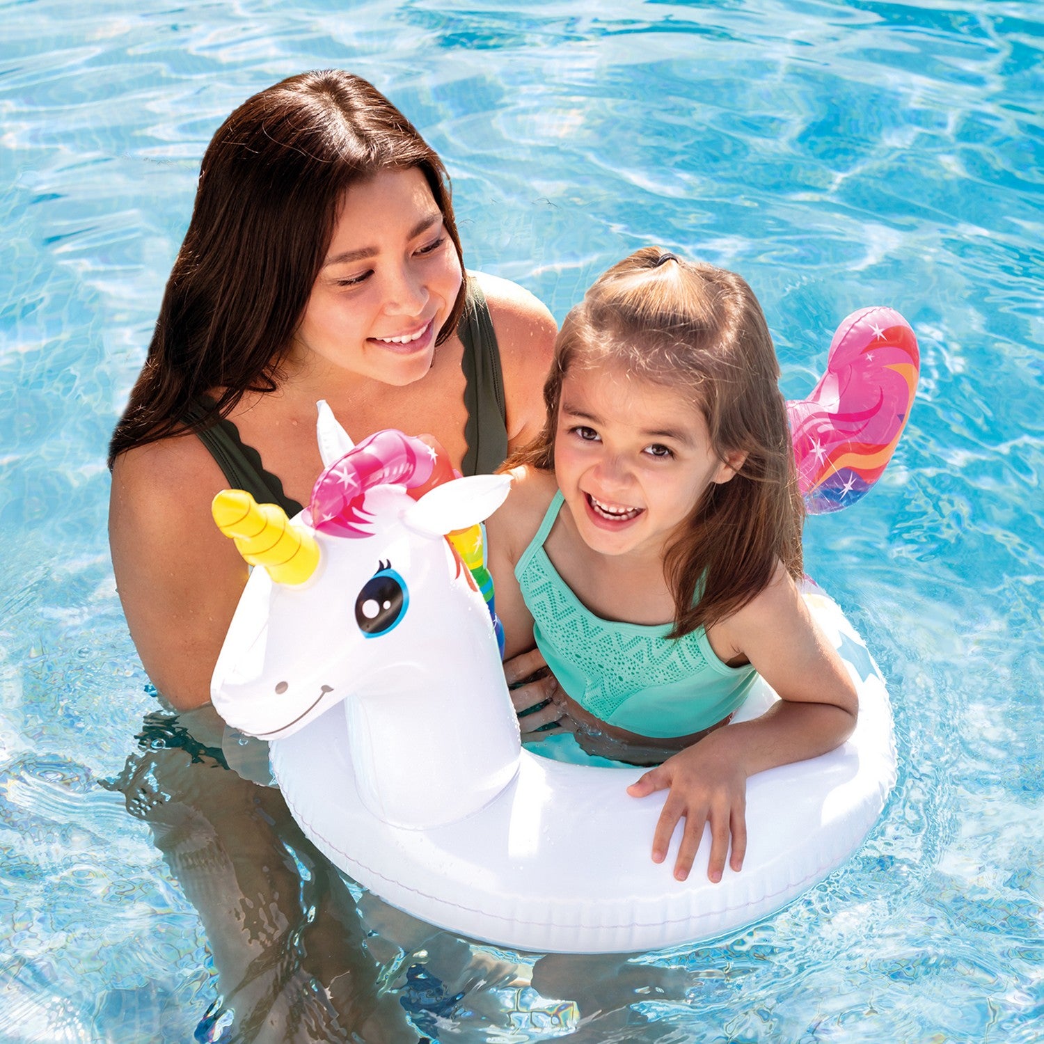 Plaukiojančios ratos dideli gyvūnai Intex 58221 lama