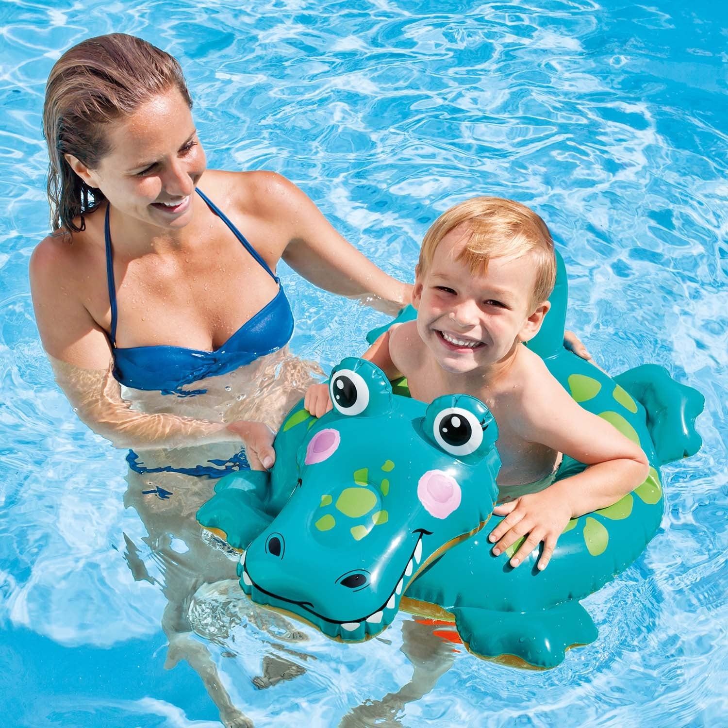 Plaukiojančios ratos dideli gyvūnai Intex 58221 lama