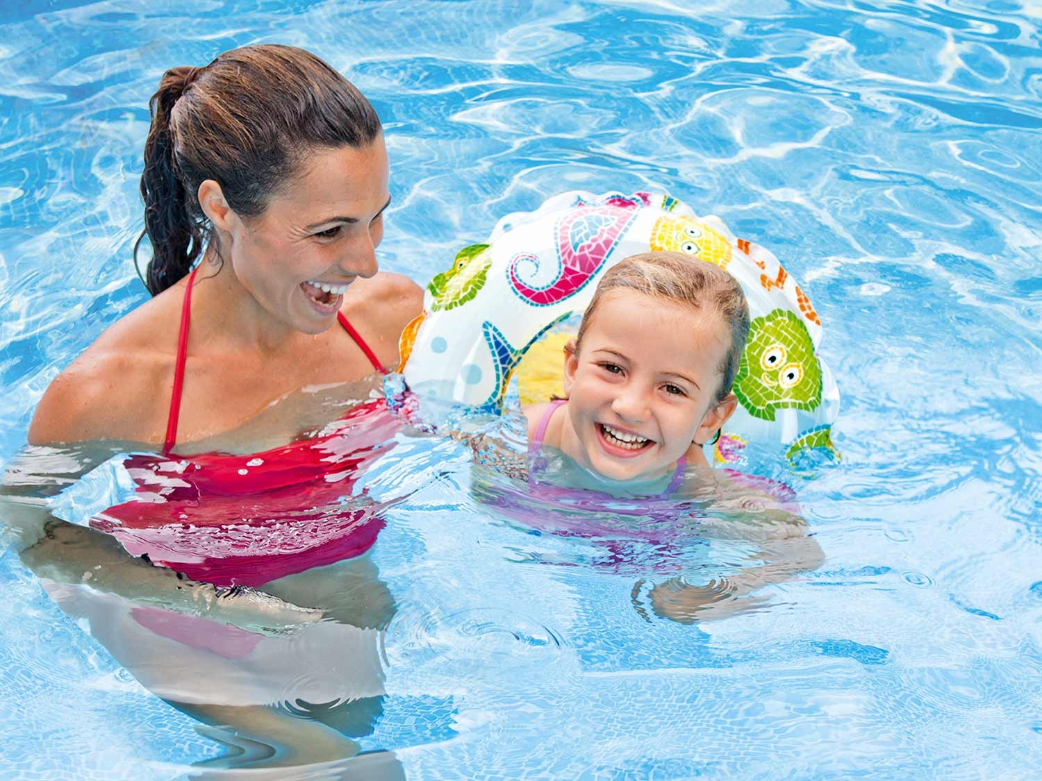 Plaukiojančio rato trys modeliai 51 cm INTEX 59230 ananas