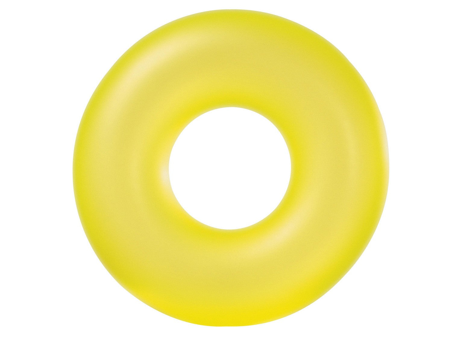 Neoninis plaukiojančiojo rato svoris 91 cm - 3 spalvos INTEX 59262 geltonas