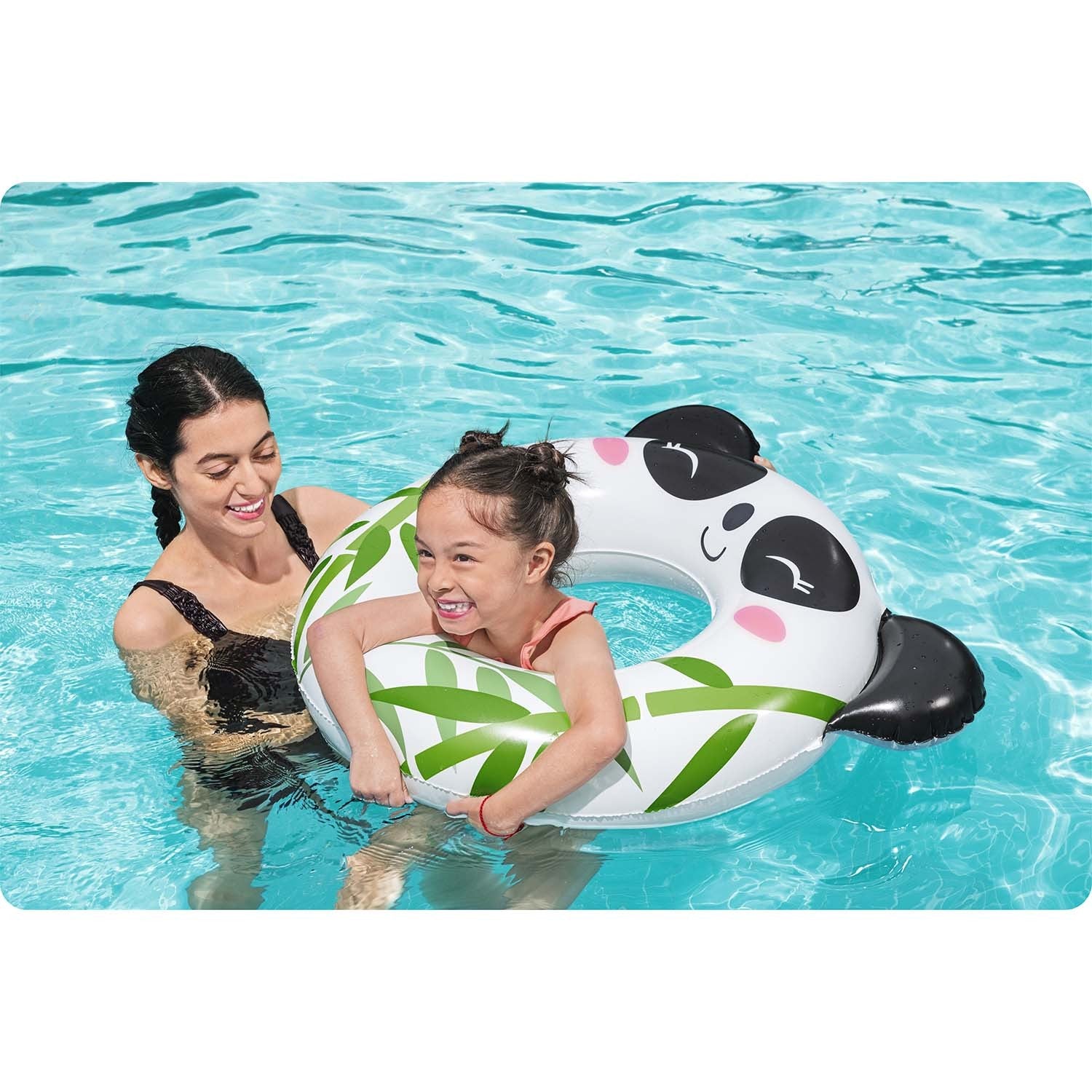 Panda plaukimo ratas Bestway 36351