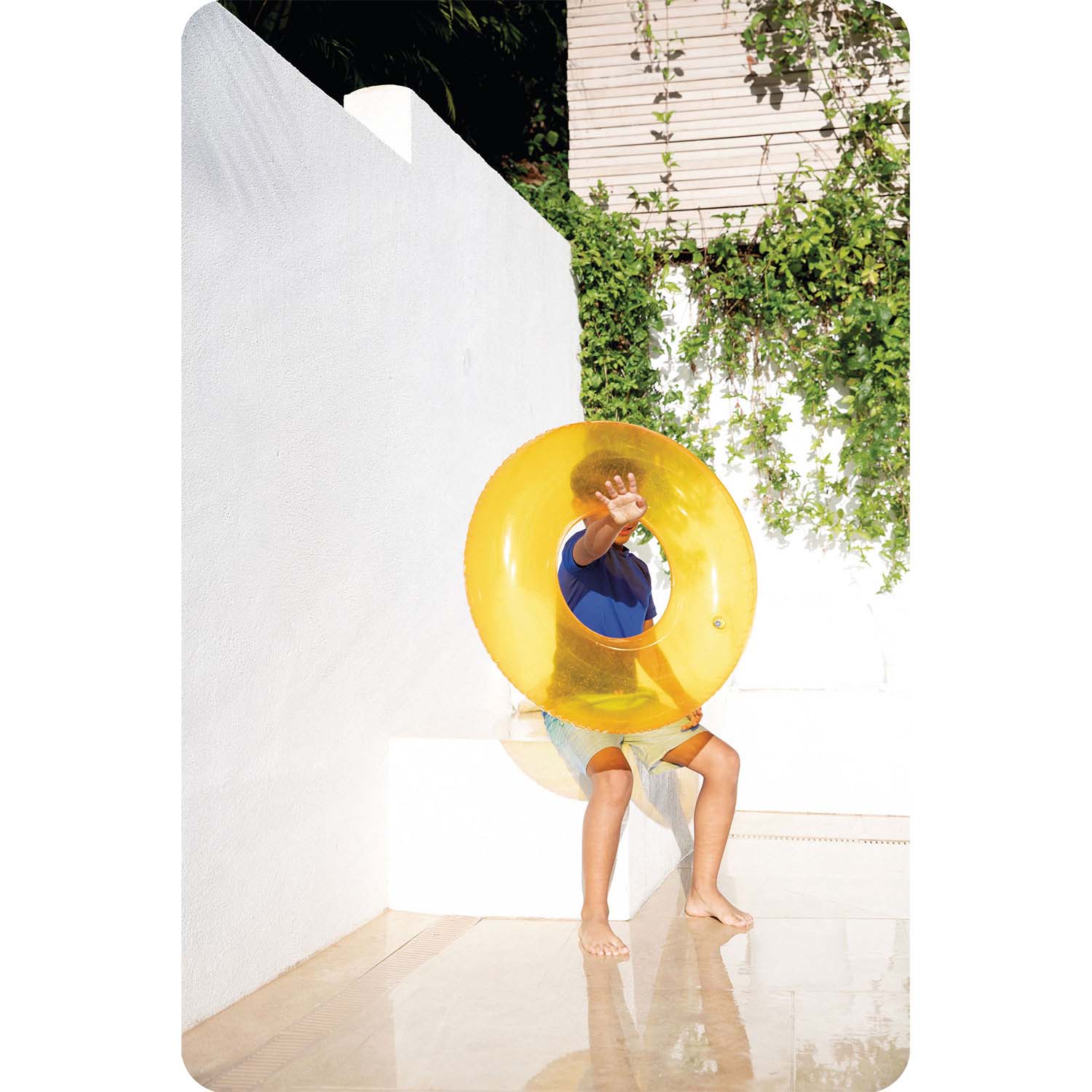 Oranžinis plaukimo ratas 76 cm INTEX 59260