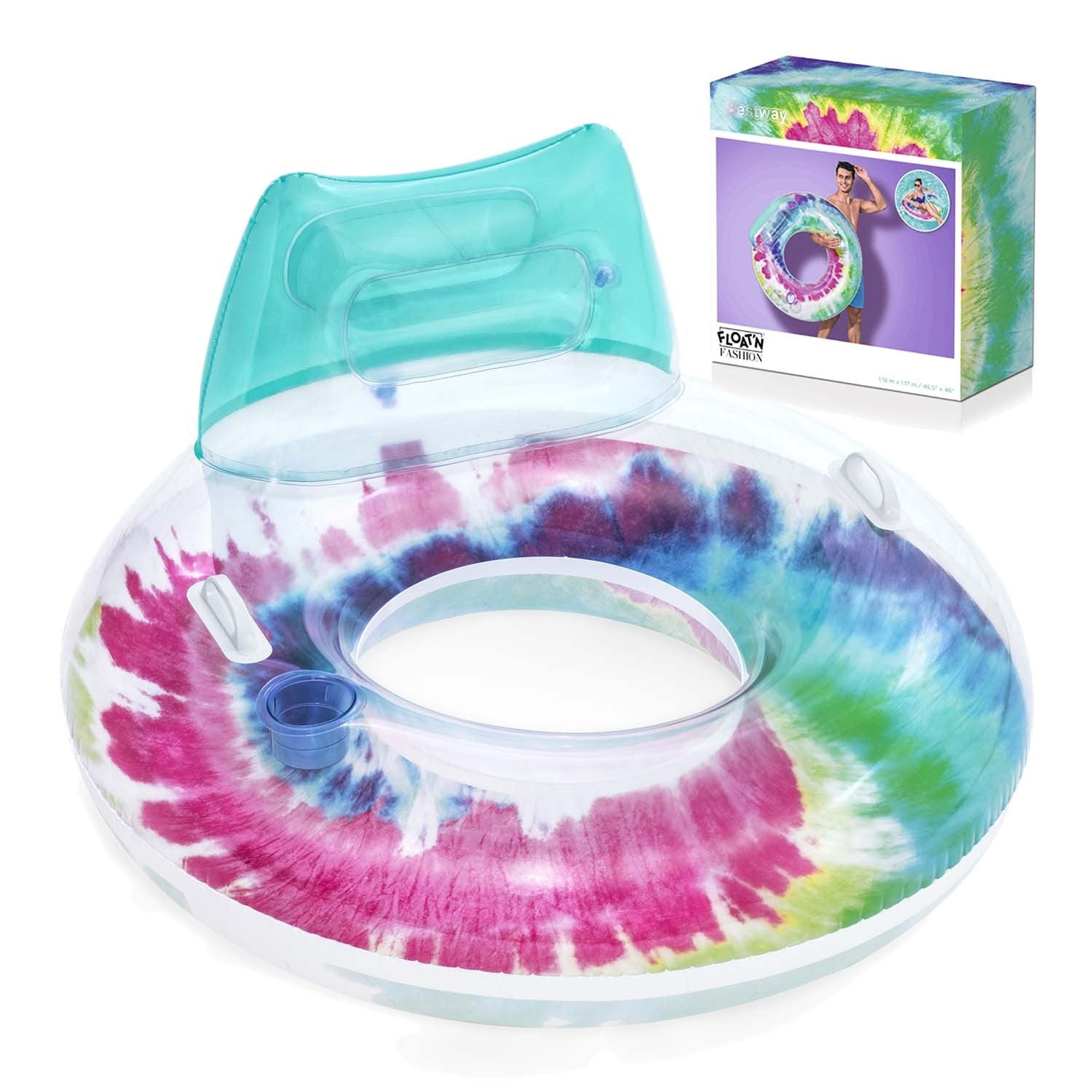 Bestway 43637 padengtas plaukimo ratas