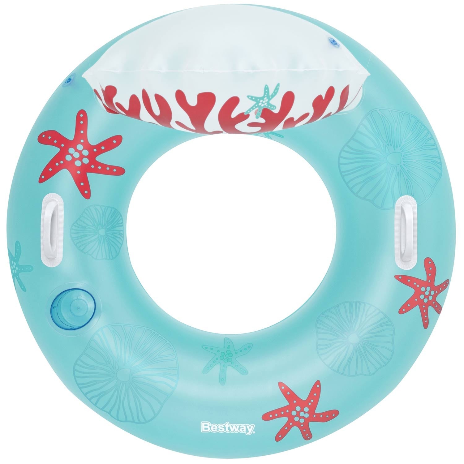 Coral Bliss 107 x 113 cm Bestway 43730 slidinėjimo ratas