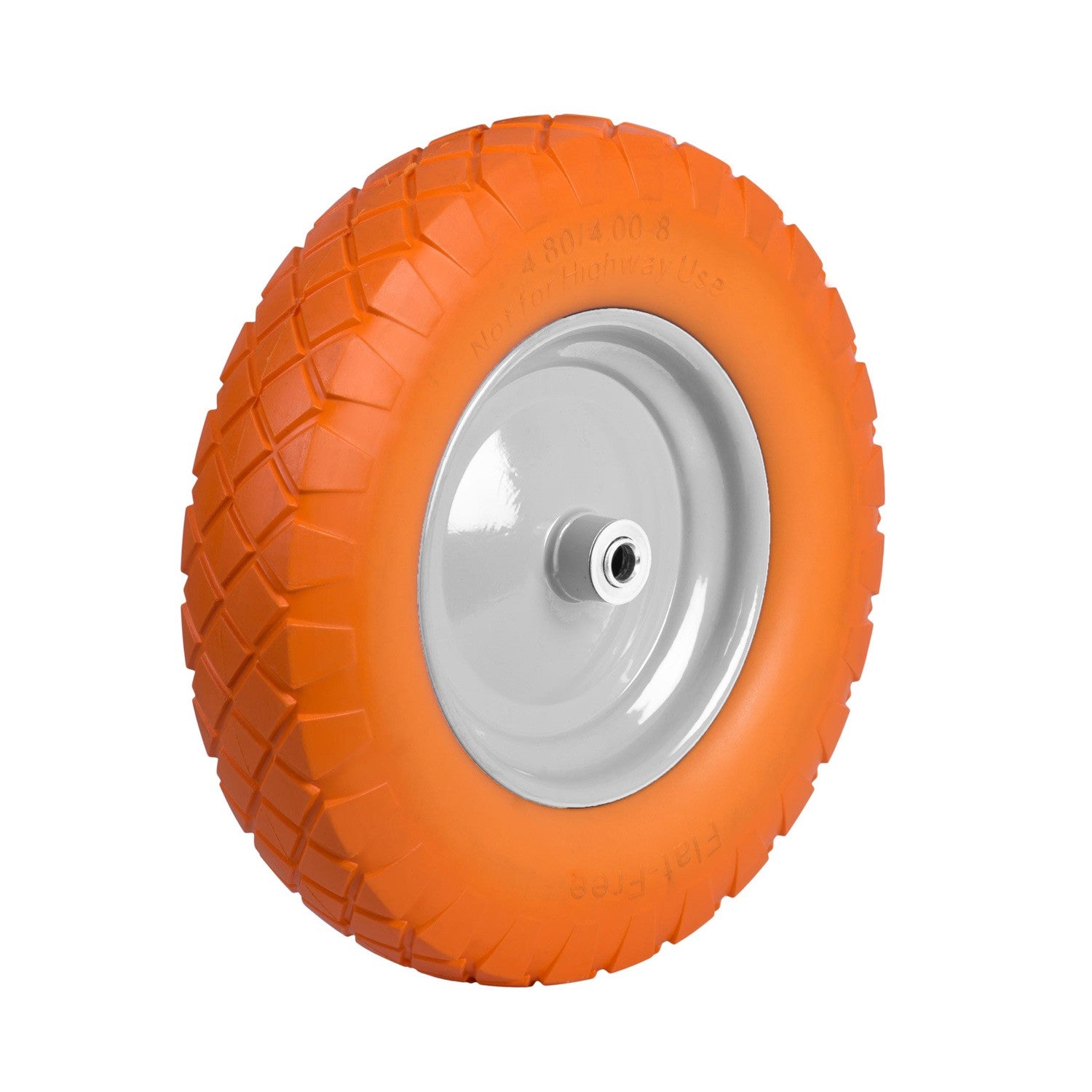 4.00-8 oranžinės-baltas Humbergo ratas