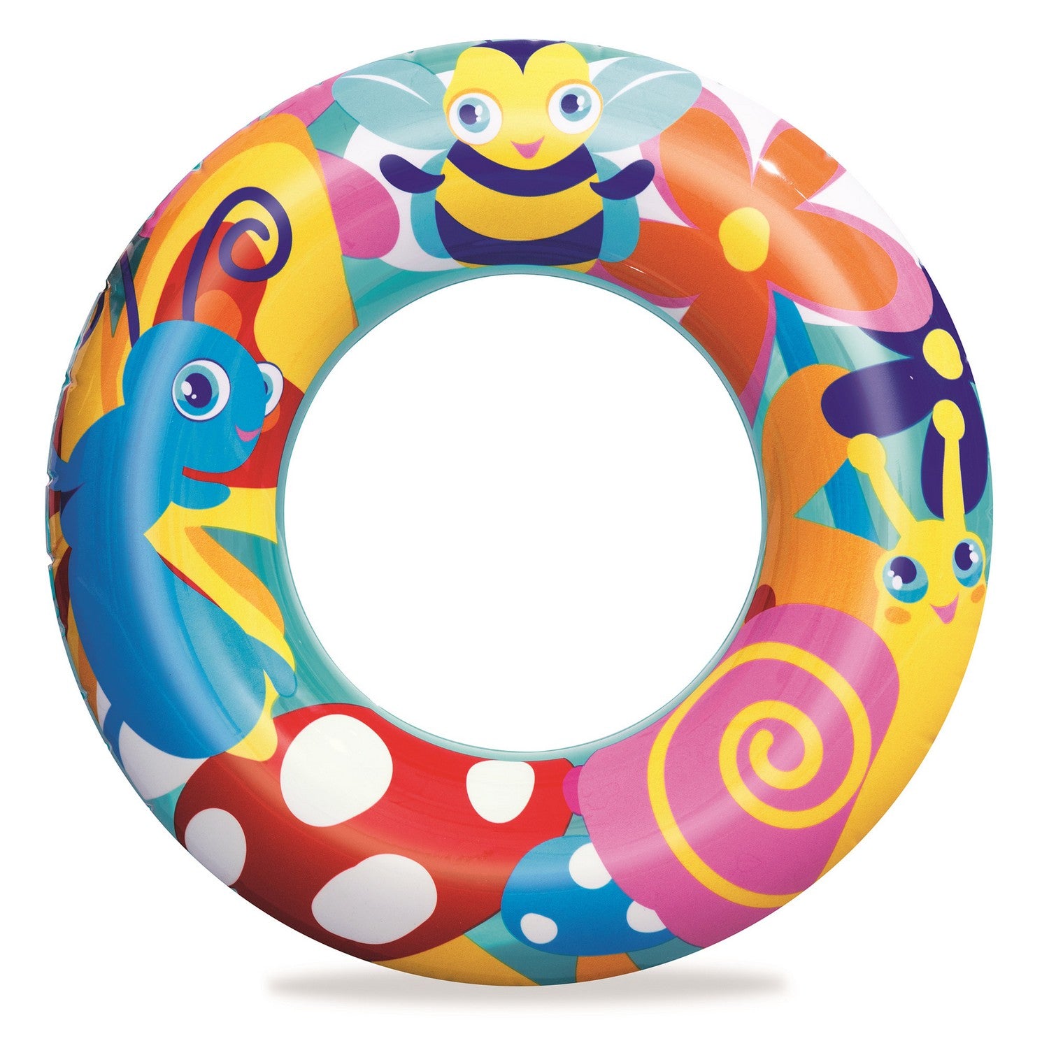 Vaikų plaukimo ratas 56 cm Bestway 36013 vabzdžiai