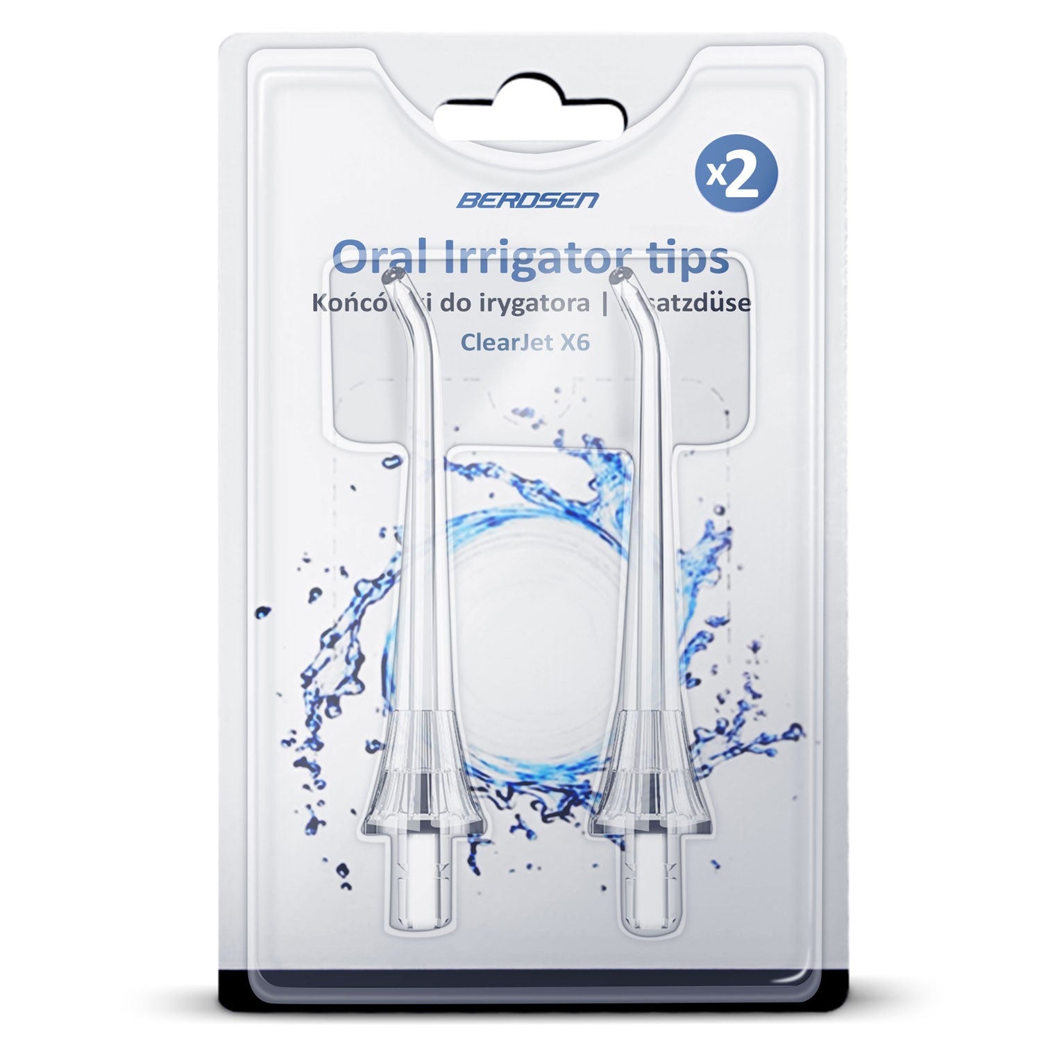 Berdsen X6 drėkintuvo galvutės 2 vienetai