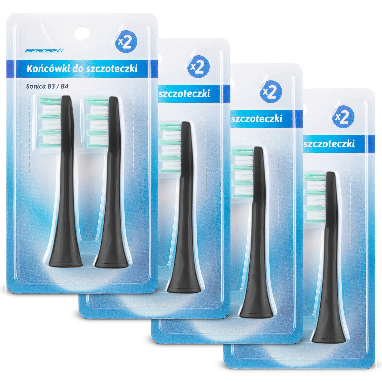 B3 Berdsen soninės vežimėlio galvutės, 8 vienetų