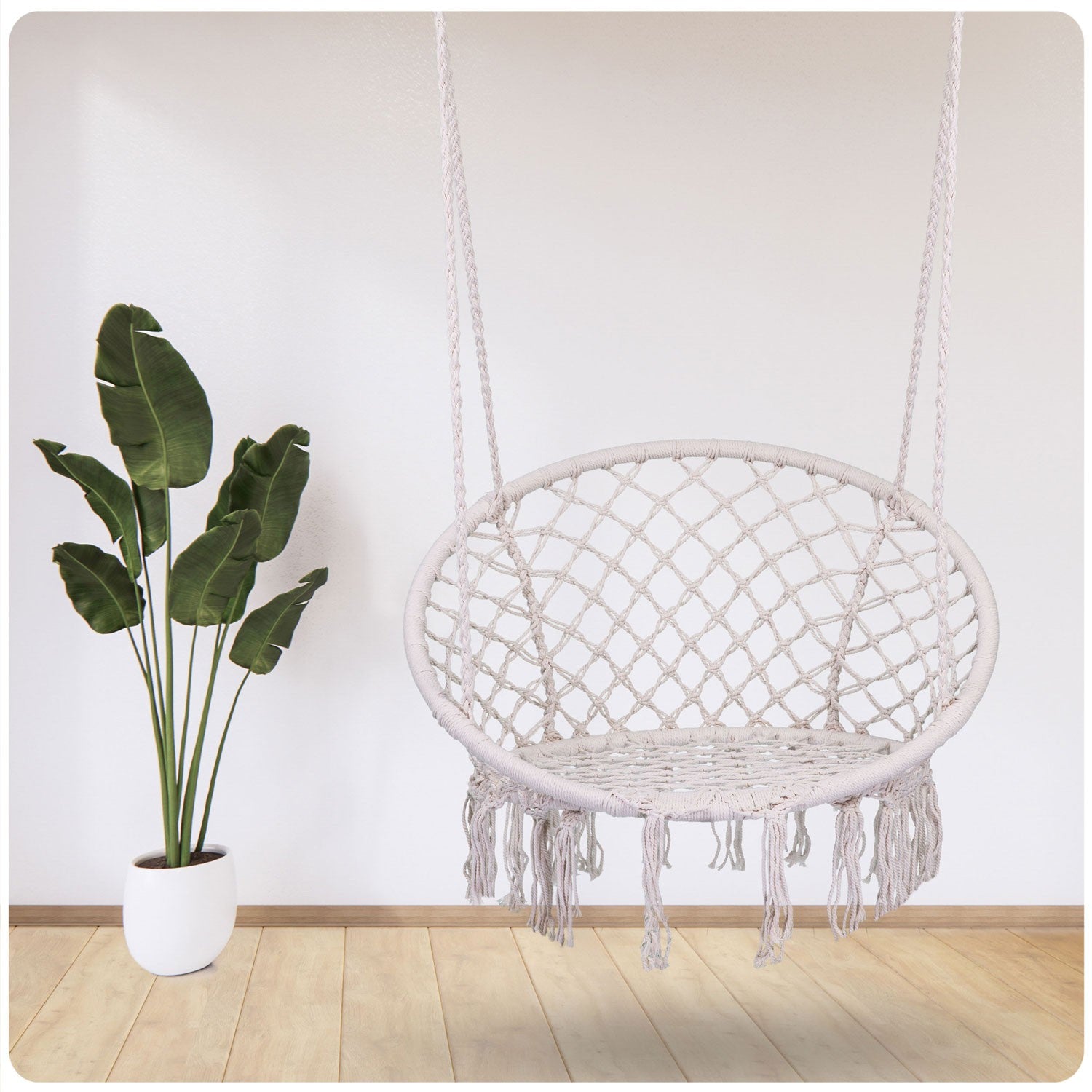 Boho beždžionė pakabinė sėdynė