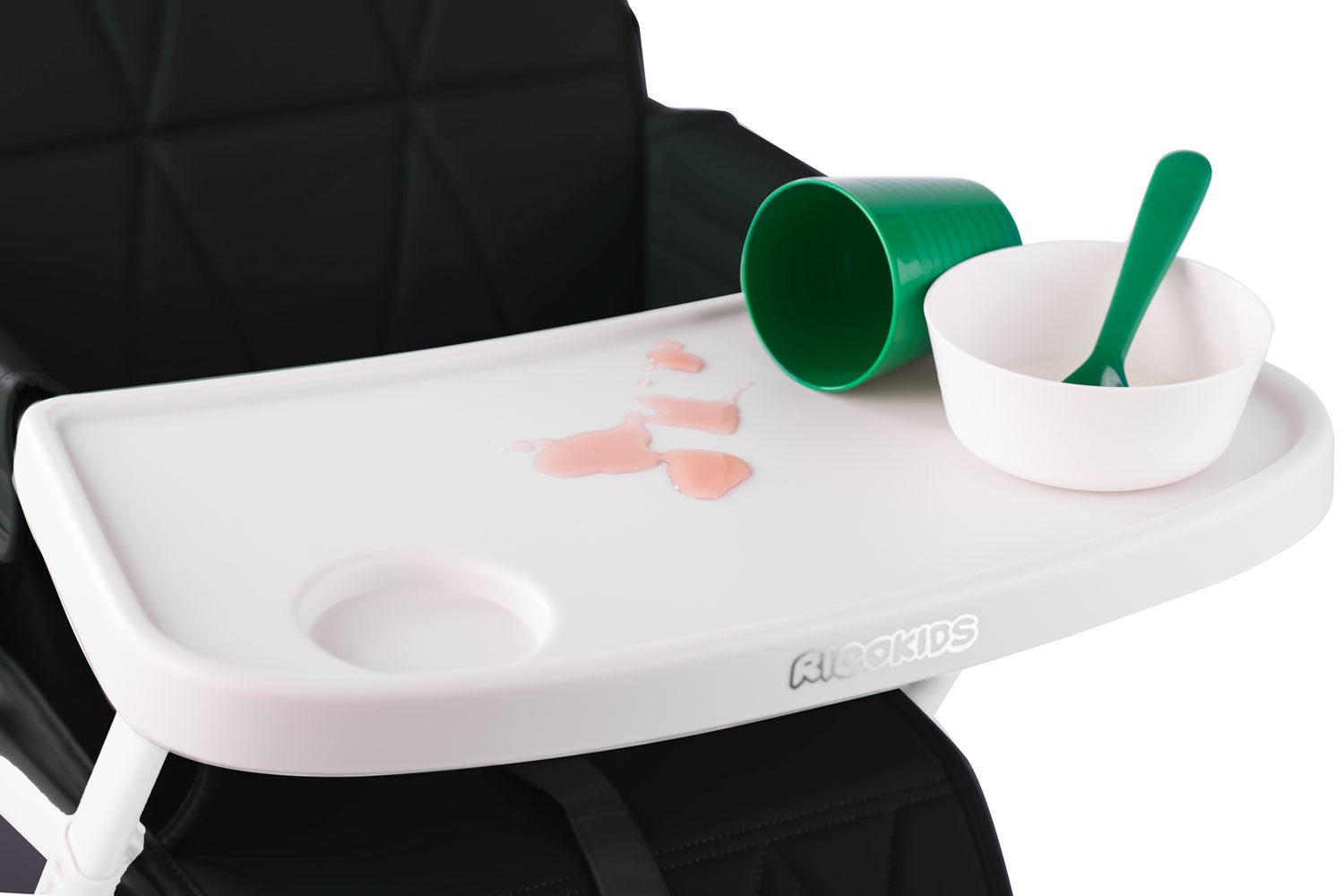 Nuco maitinimo kėdė juoda