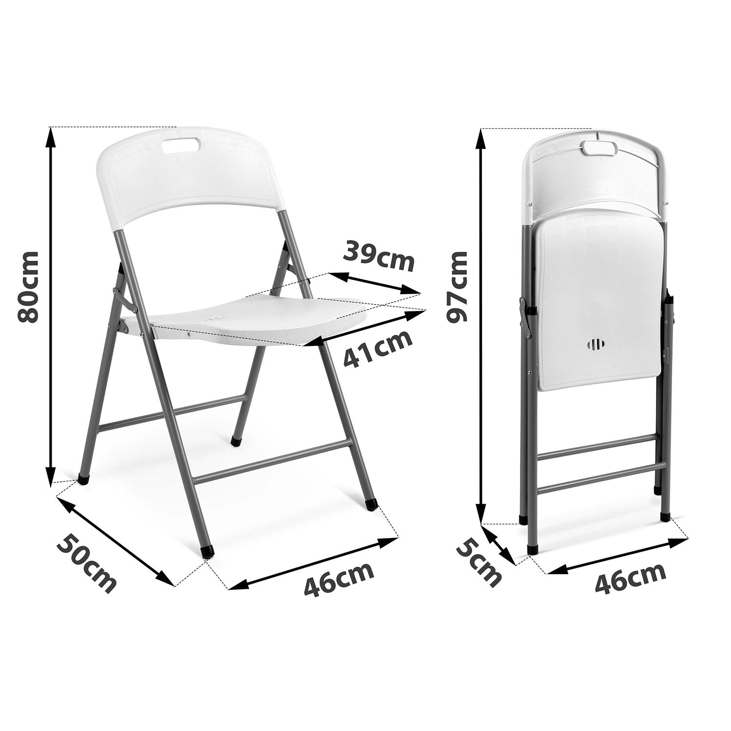 Sofotel PL-404 apatinės sodo kėdės, 2 vienetų rinkinys