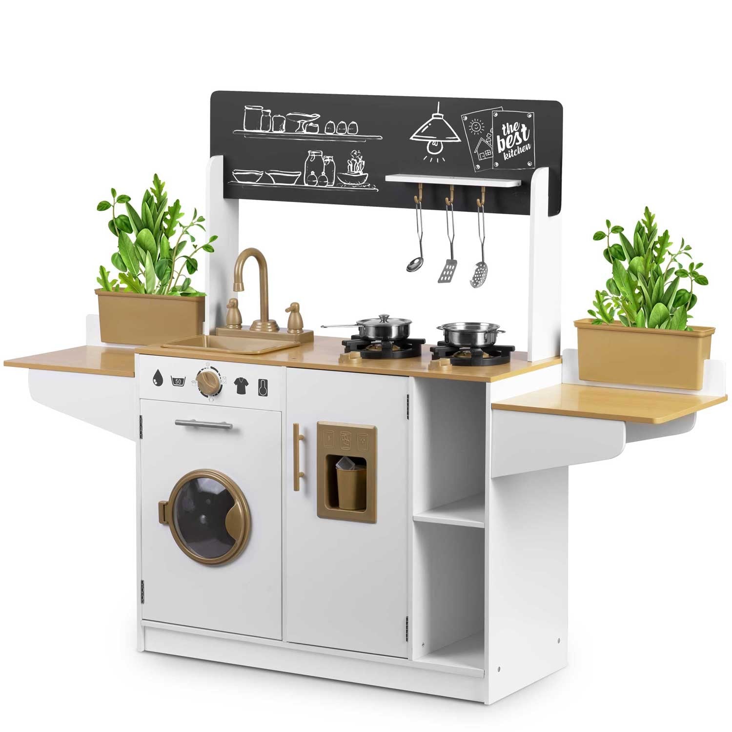 Medinė vaikų virtuvė RC-836