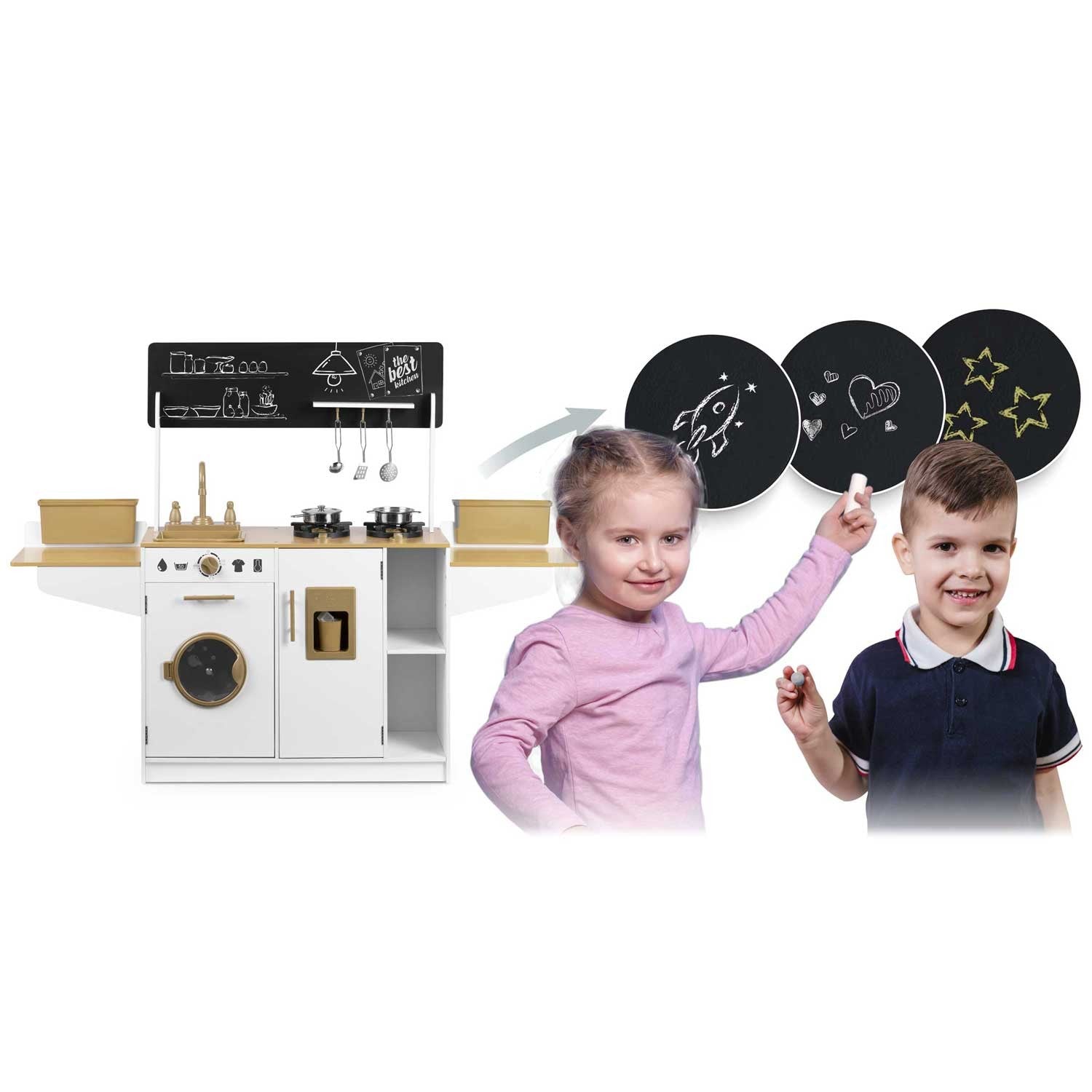 Medinė vaikų virtuvė RC-836