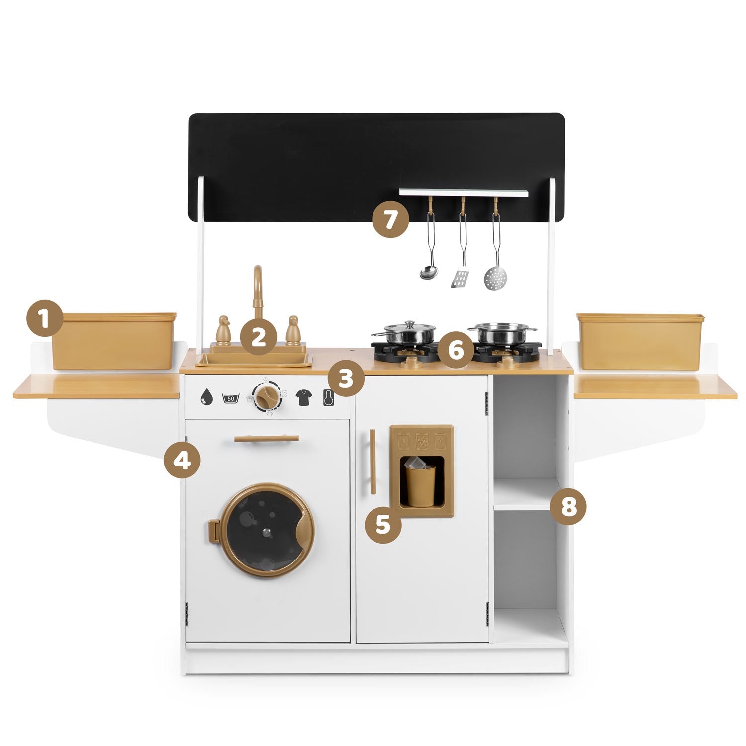 Medinė vaikų virtuvė RC-836