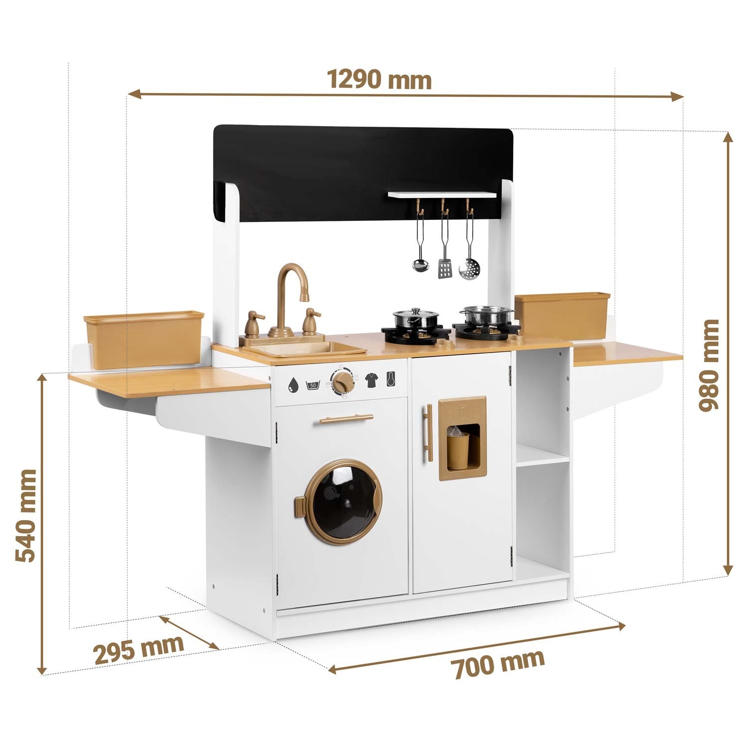 Medinė vaikų virtuvė RC-836