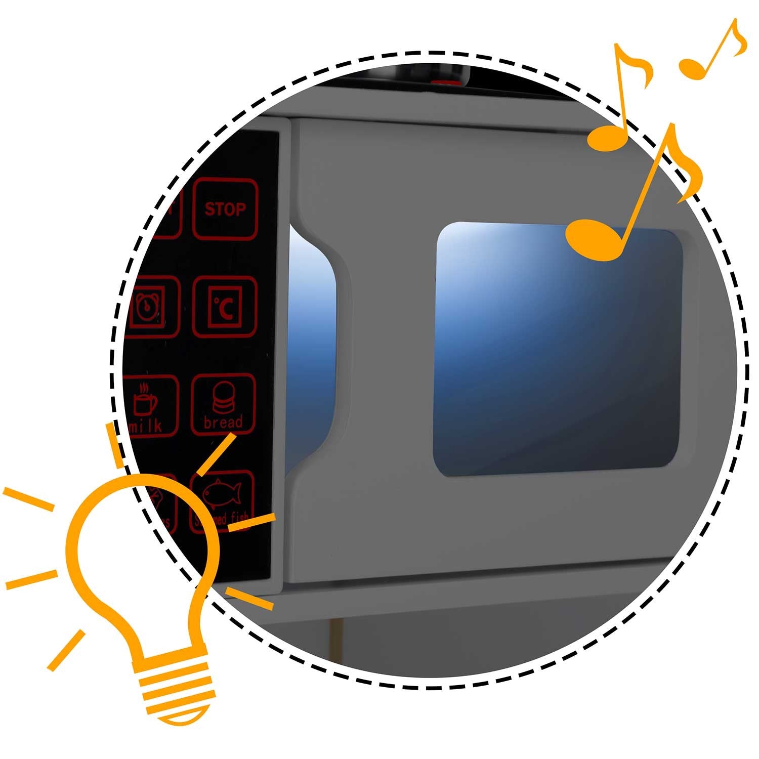 Medinė vaikų virtuvė RC-846