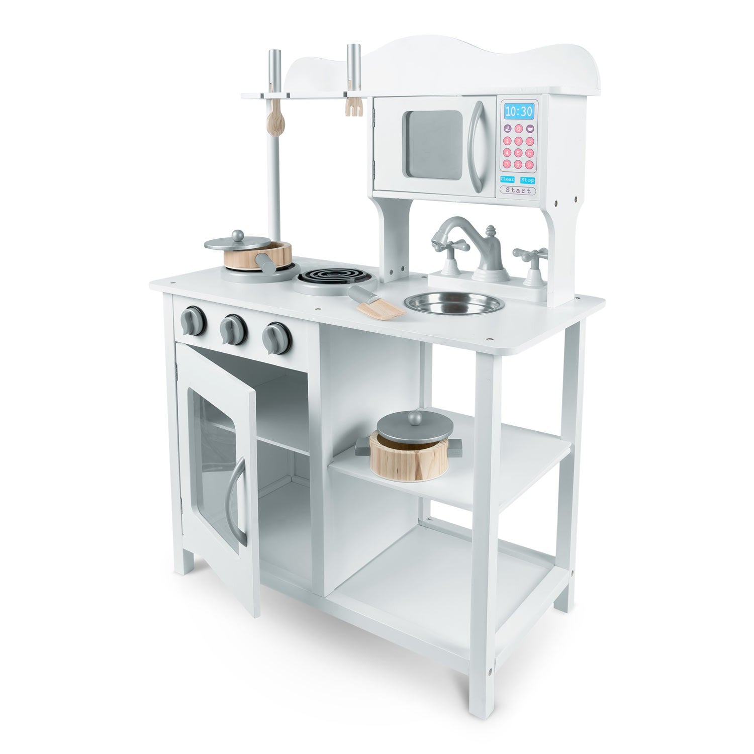 Medinė vaikų virtuvė 60 x 30 x 85 cm