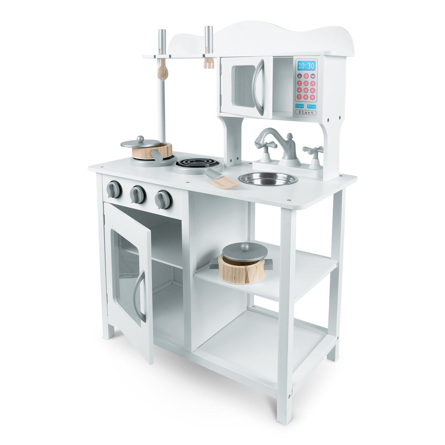 Medinė vaikų virtuvė 60 x 30 x 85 cm