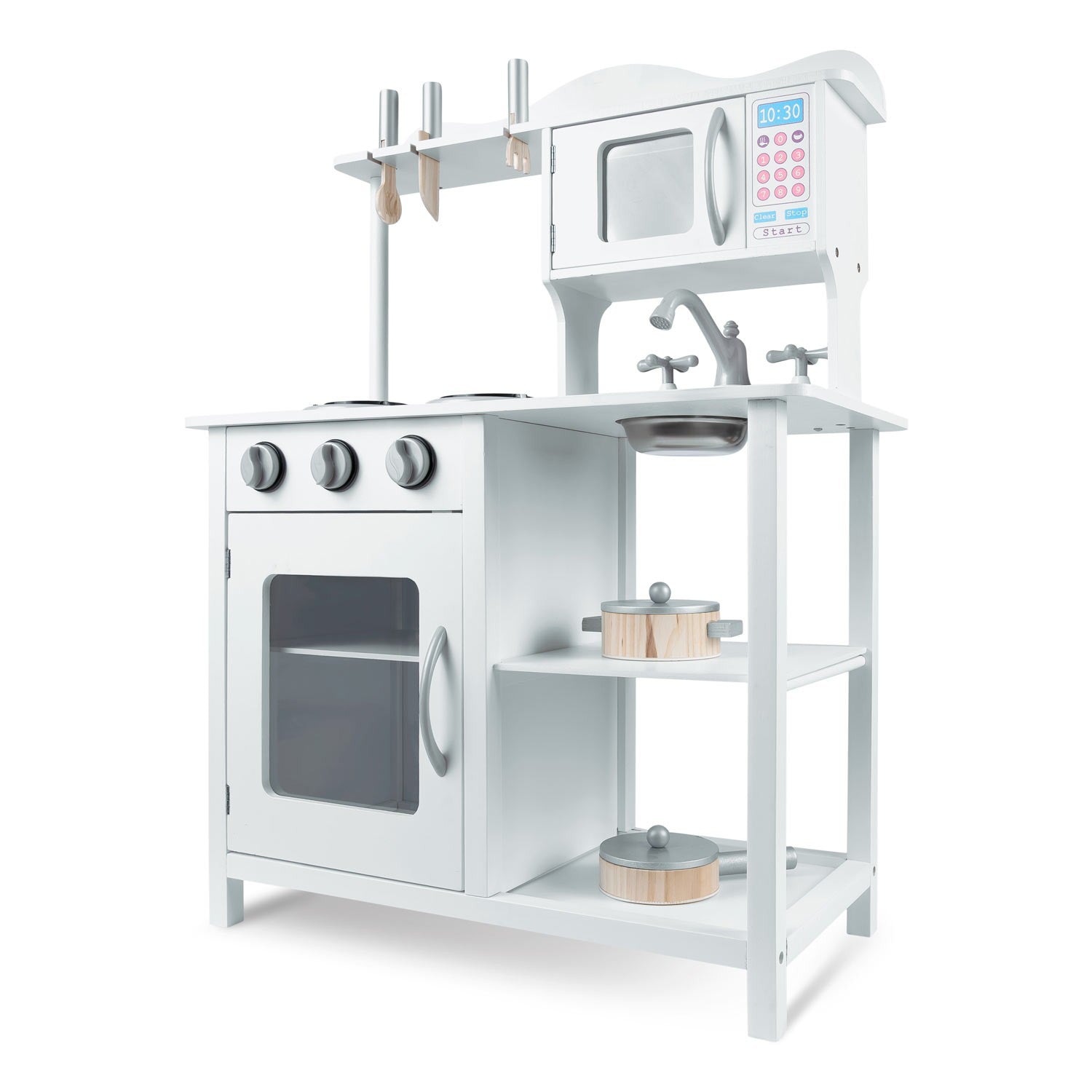 Medinė vaikų virtuvė 60 x 30 x 85 cm