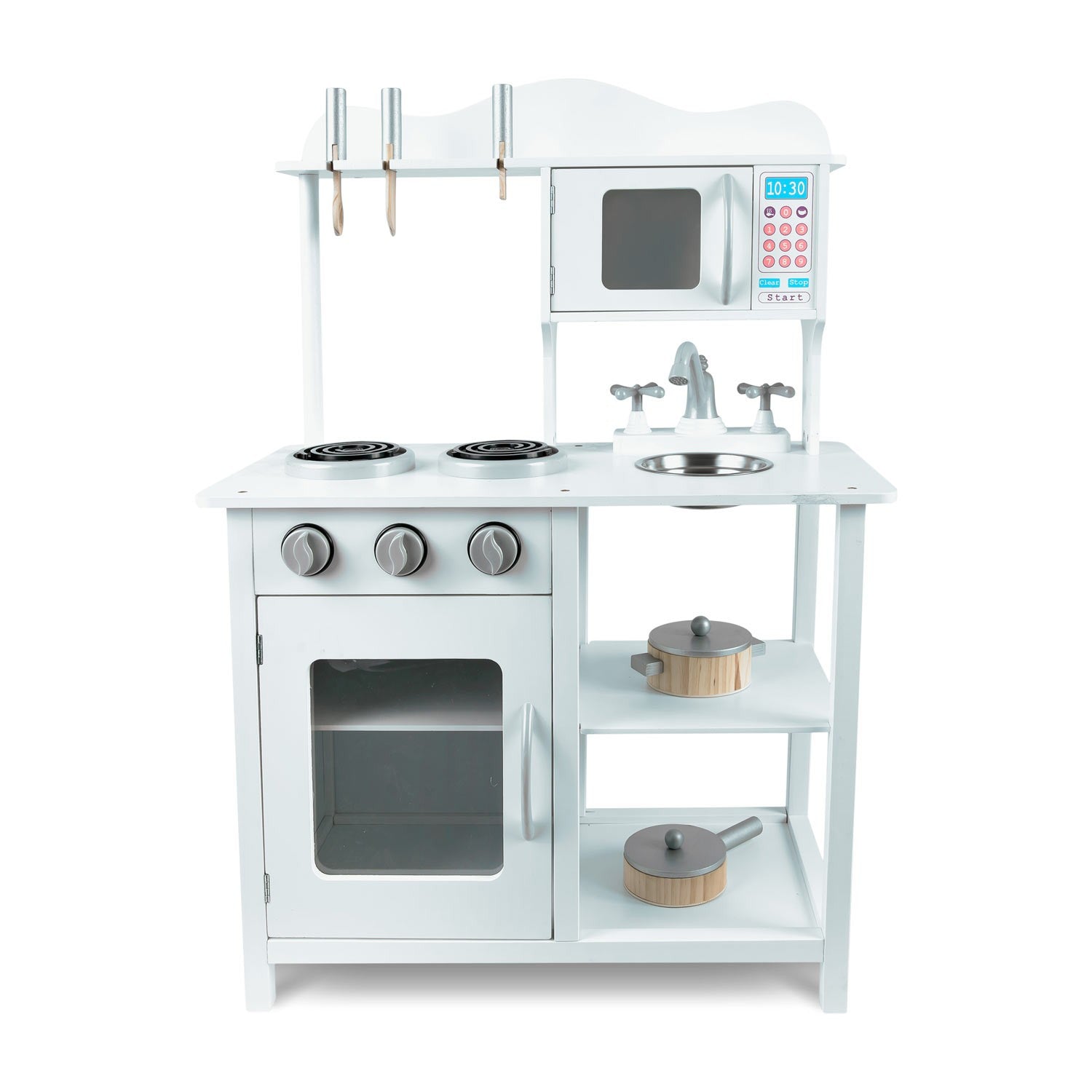 Medinė vaikų virtuvė 60 x 30 x 85 cm