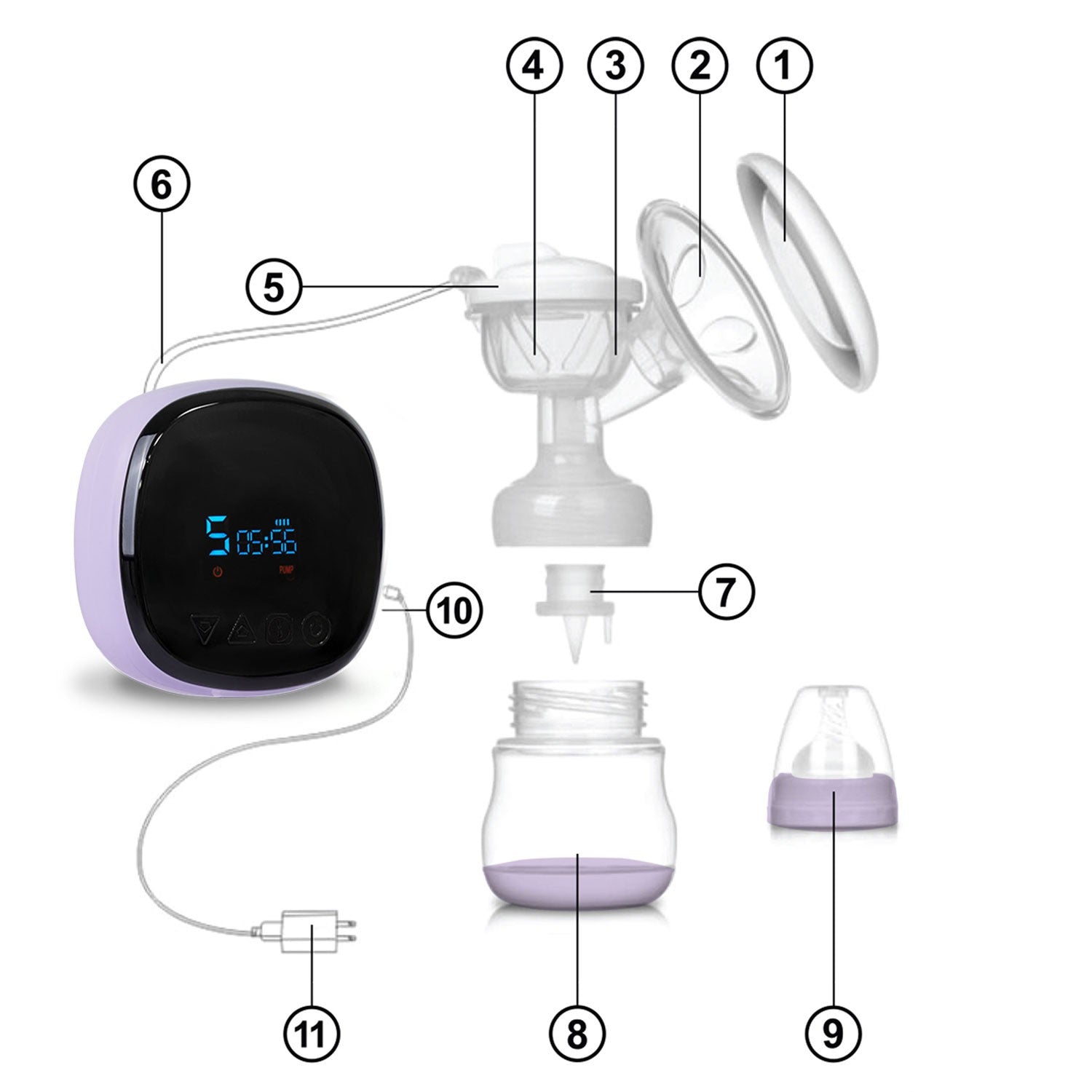 5905 Berdsen dviejų fazės elektrinis lakteris