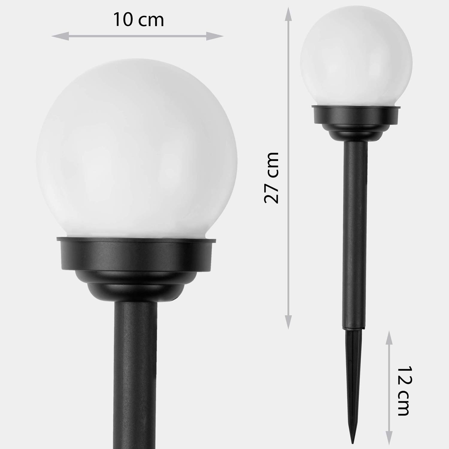 Ilumen LS-102 saulės lempos balta sfera