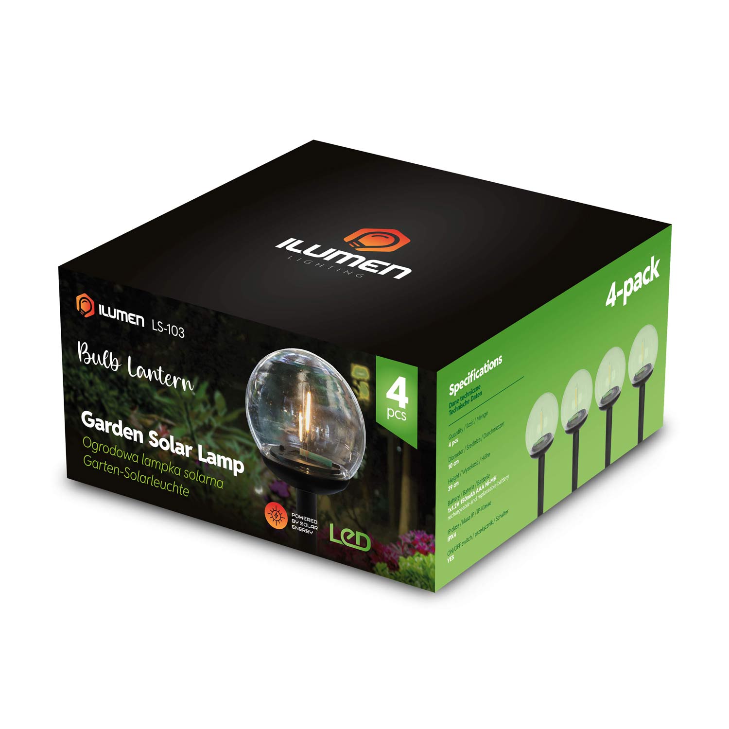 Ilumen LS-103 šviesos spindulys