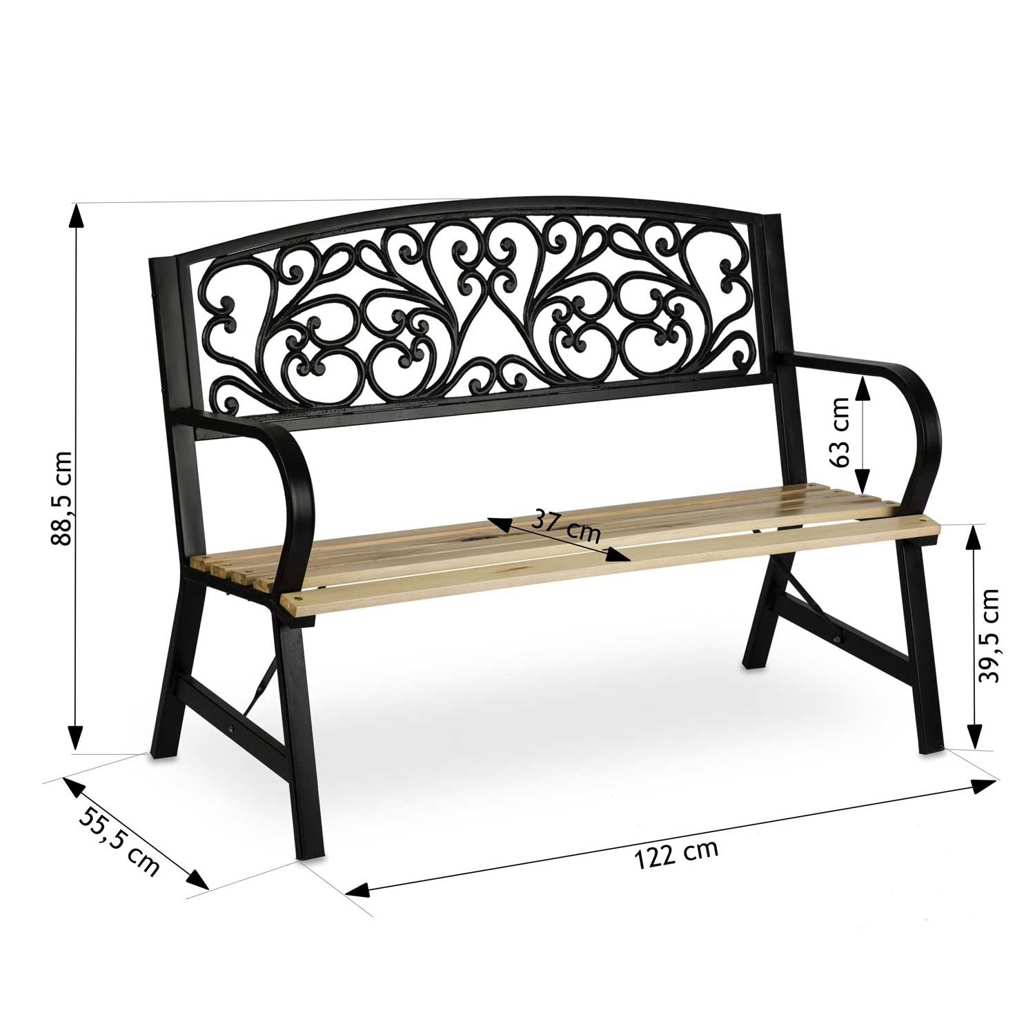 Sofotel Ivy 122 x 88,5 x 55,5 cm stovinčios sodo stogas