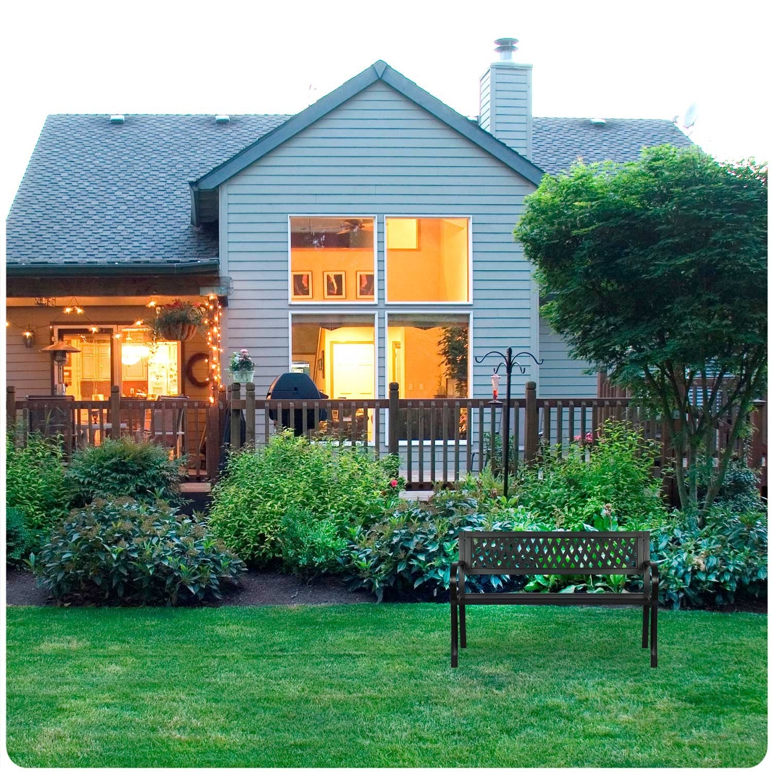 Sofotel Clover 125 cm x 77 cm x 49 cm stovinčios sodo stogas