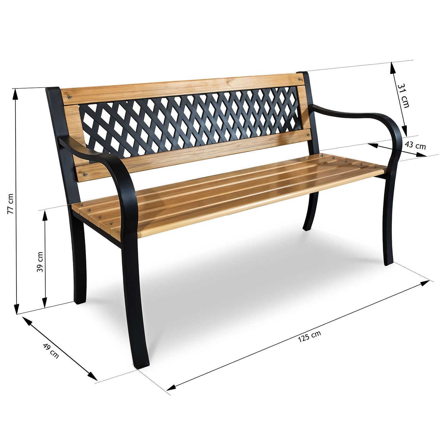 Sofotel Elion 125 x 77 x 49 cm stovinčios sodo stogas