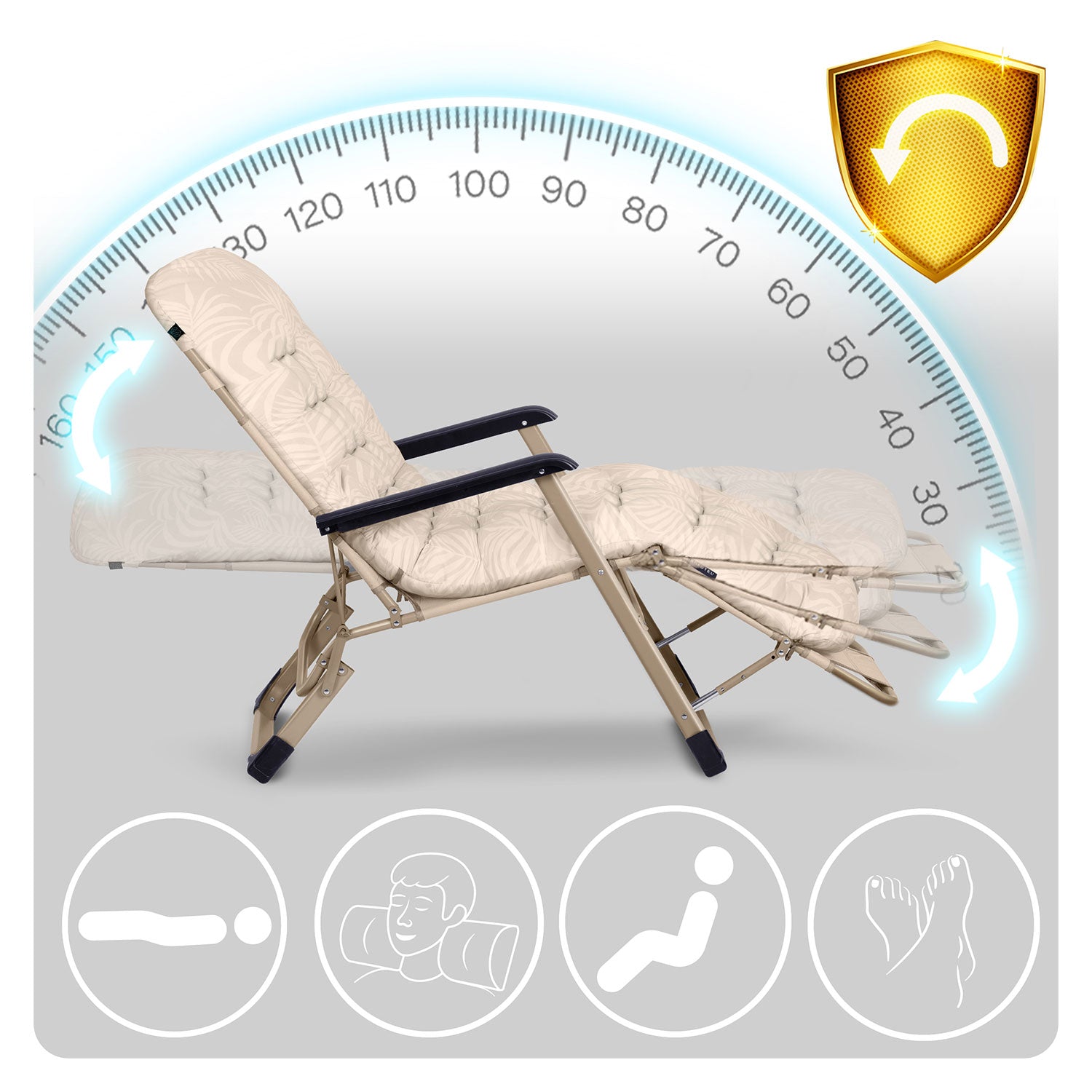 Sofotel ChillWell bežo spalva